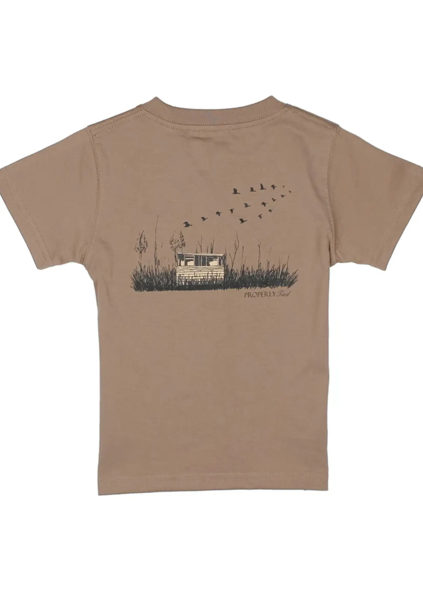 Properly Tied Boys Duck Blind SS