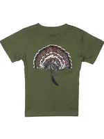 Properly Tied Boys Turkey Mount SS
