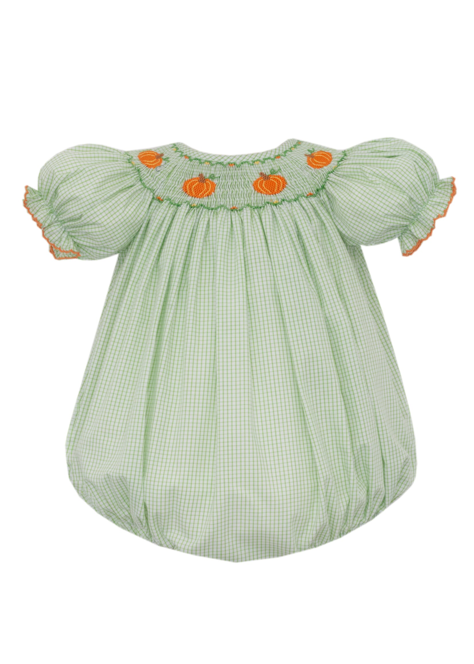 Petit Bebe PUMPKIN Girl Bishop Bubble