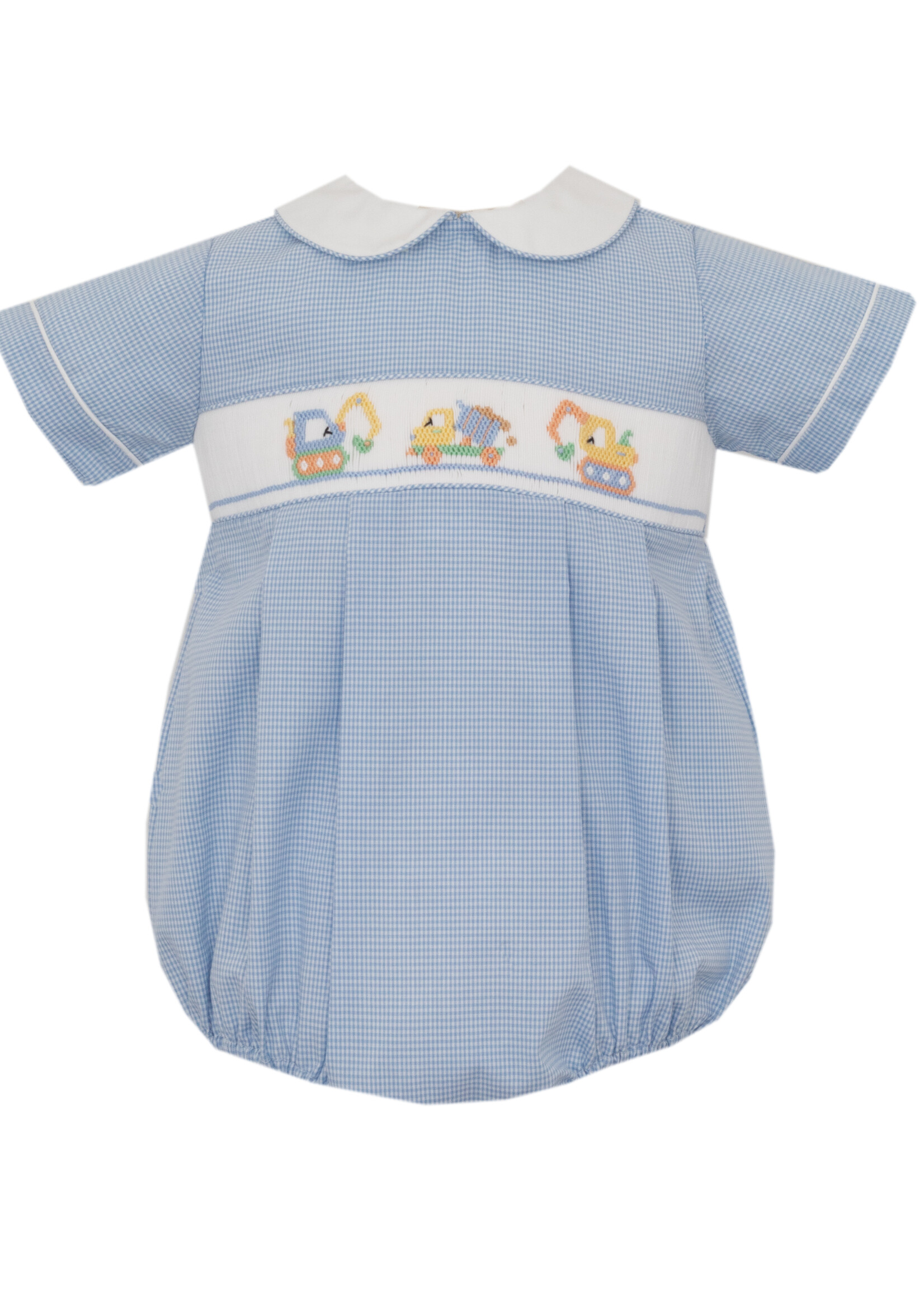Petit Bebe Trucks Boy Short Bubble