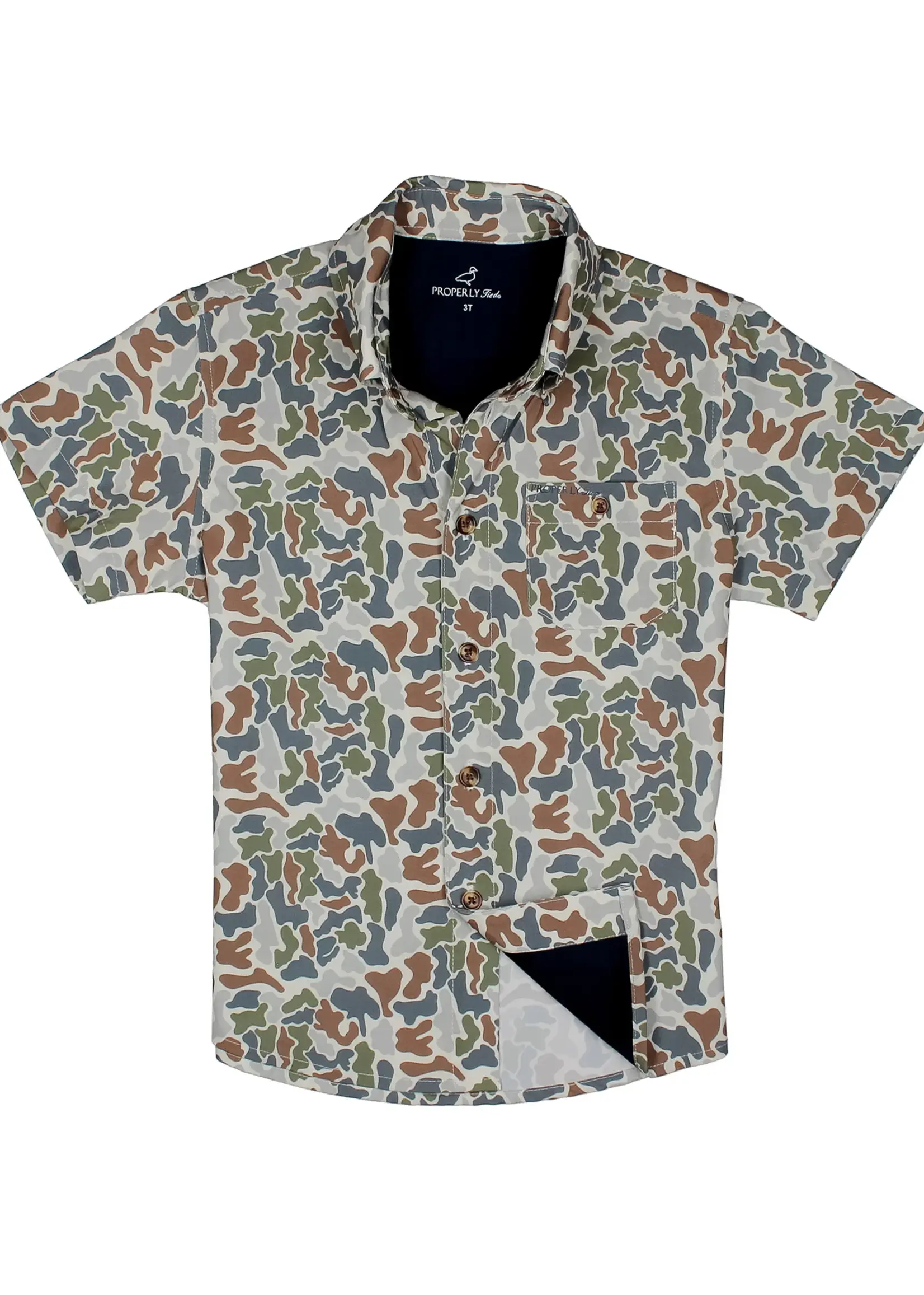 Properly Tied Boys Sportsman Field Shirt