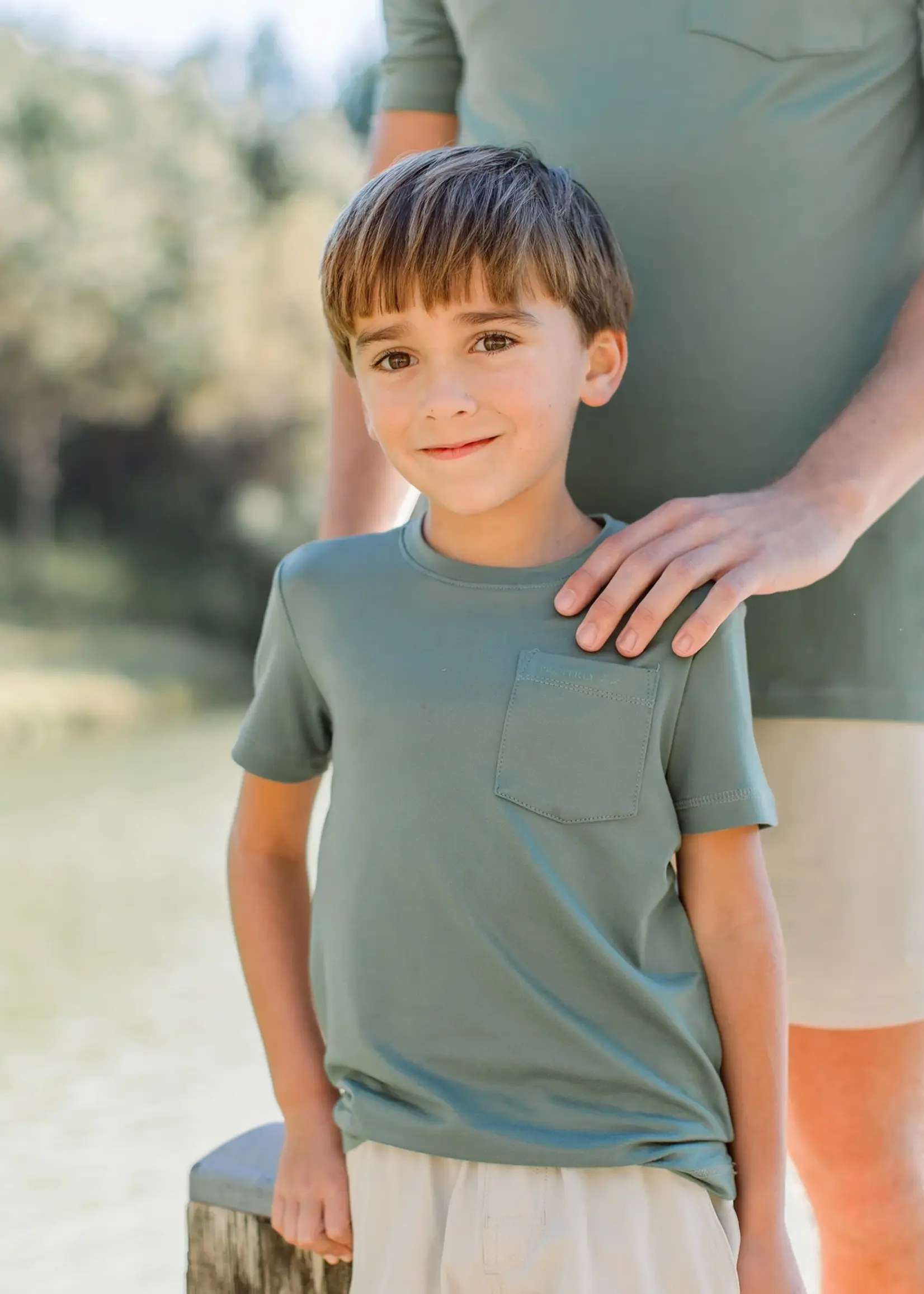 Properly Tied Boys Ravine Pocket Tee SS