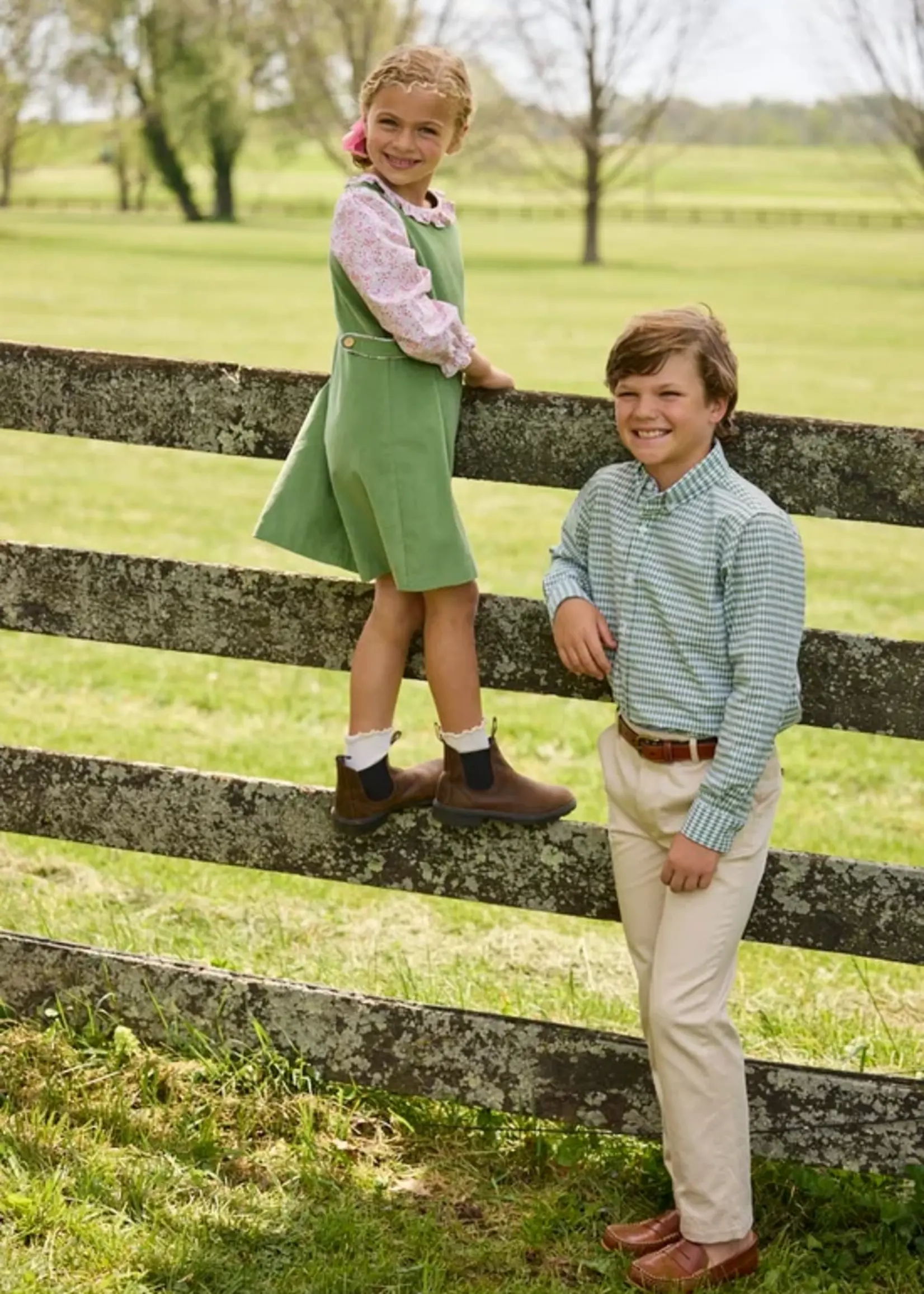 Little English Greenwich Jumper Set