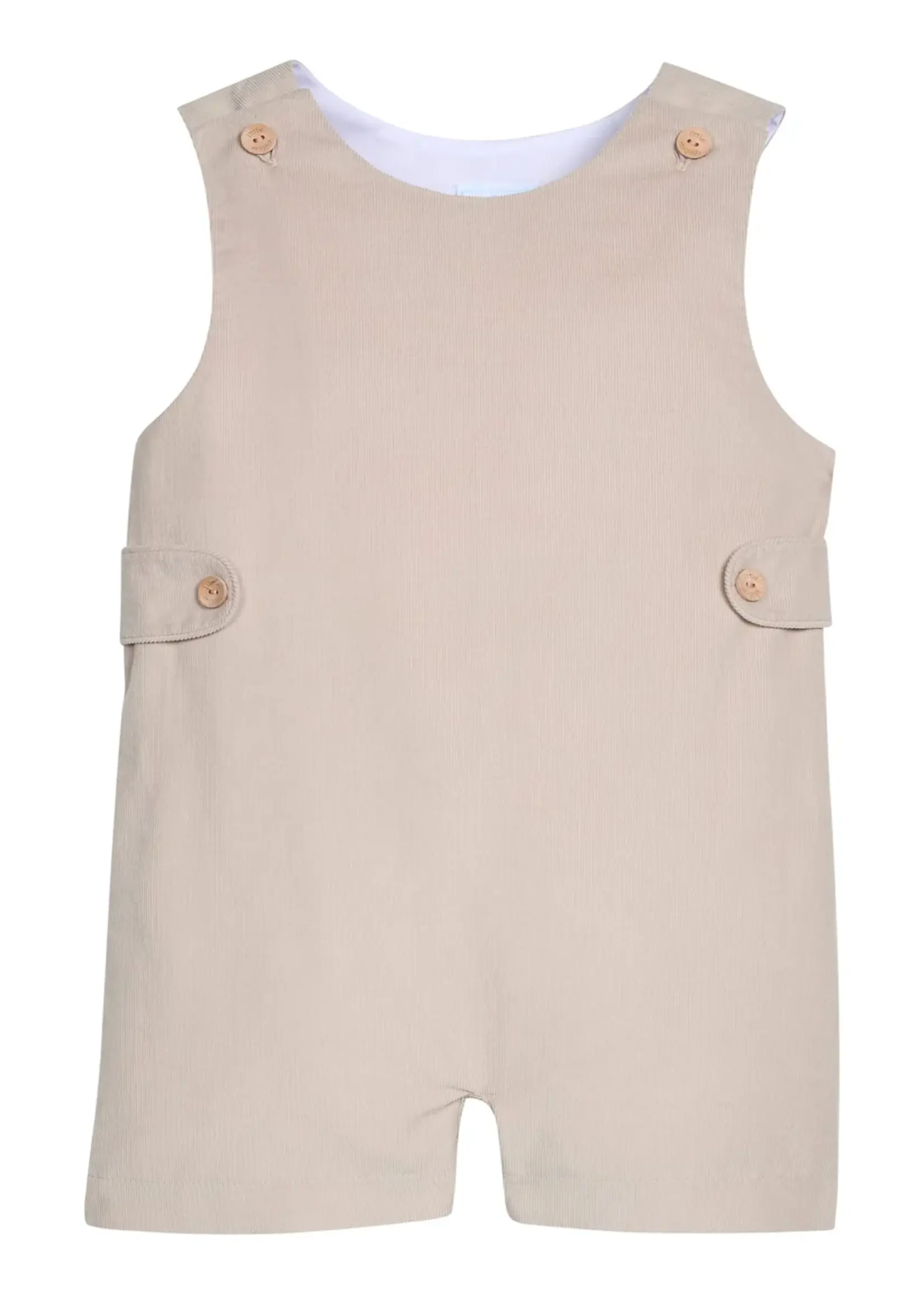 Little English Button Tab John John