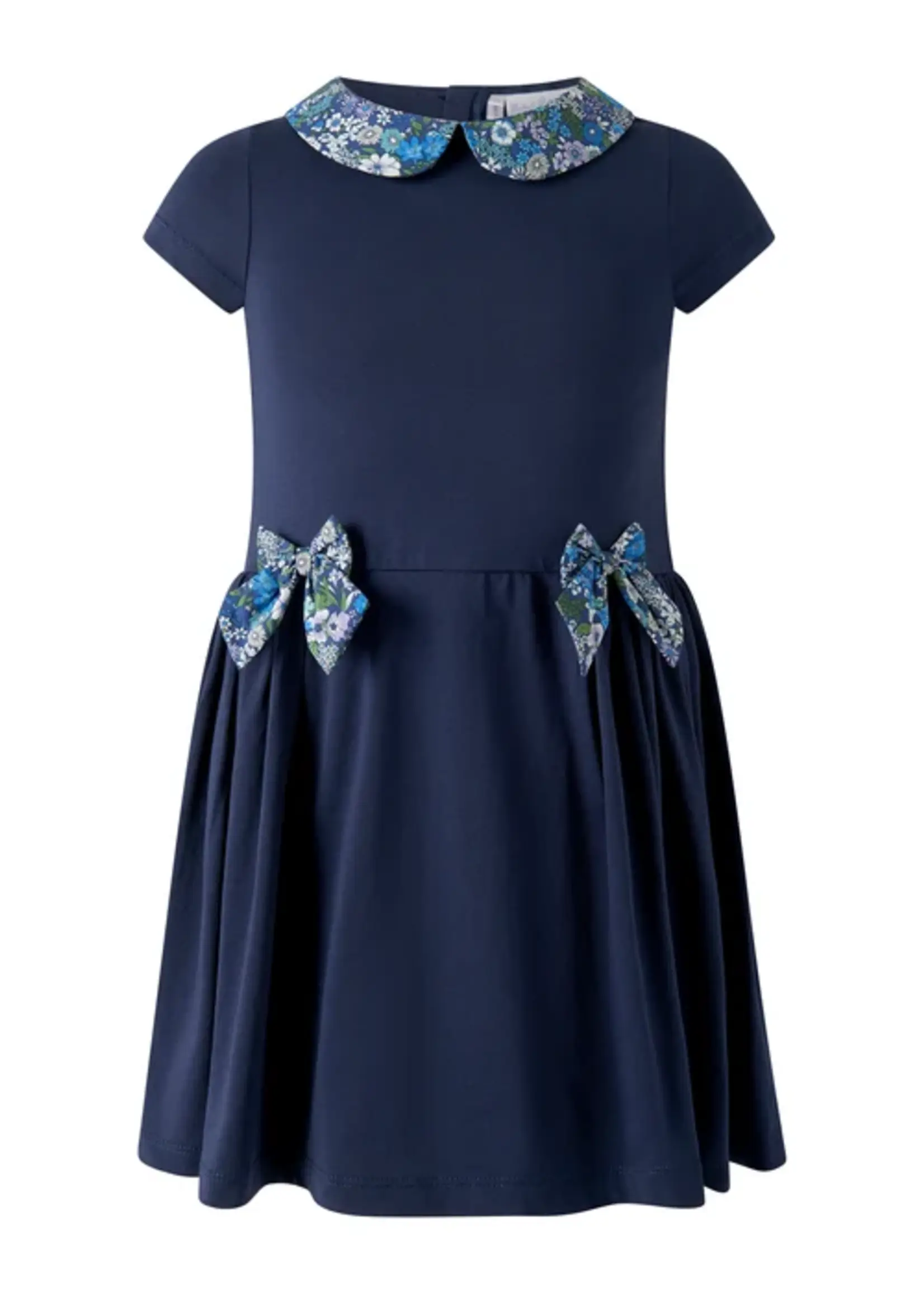 Rachel Riley Dahlia Jersey Bow Dress