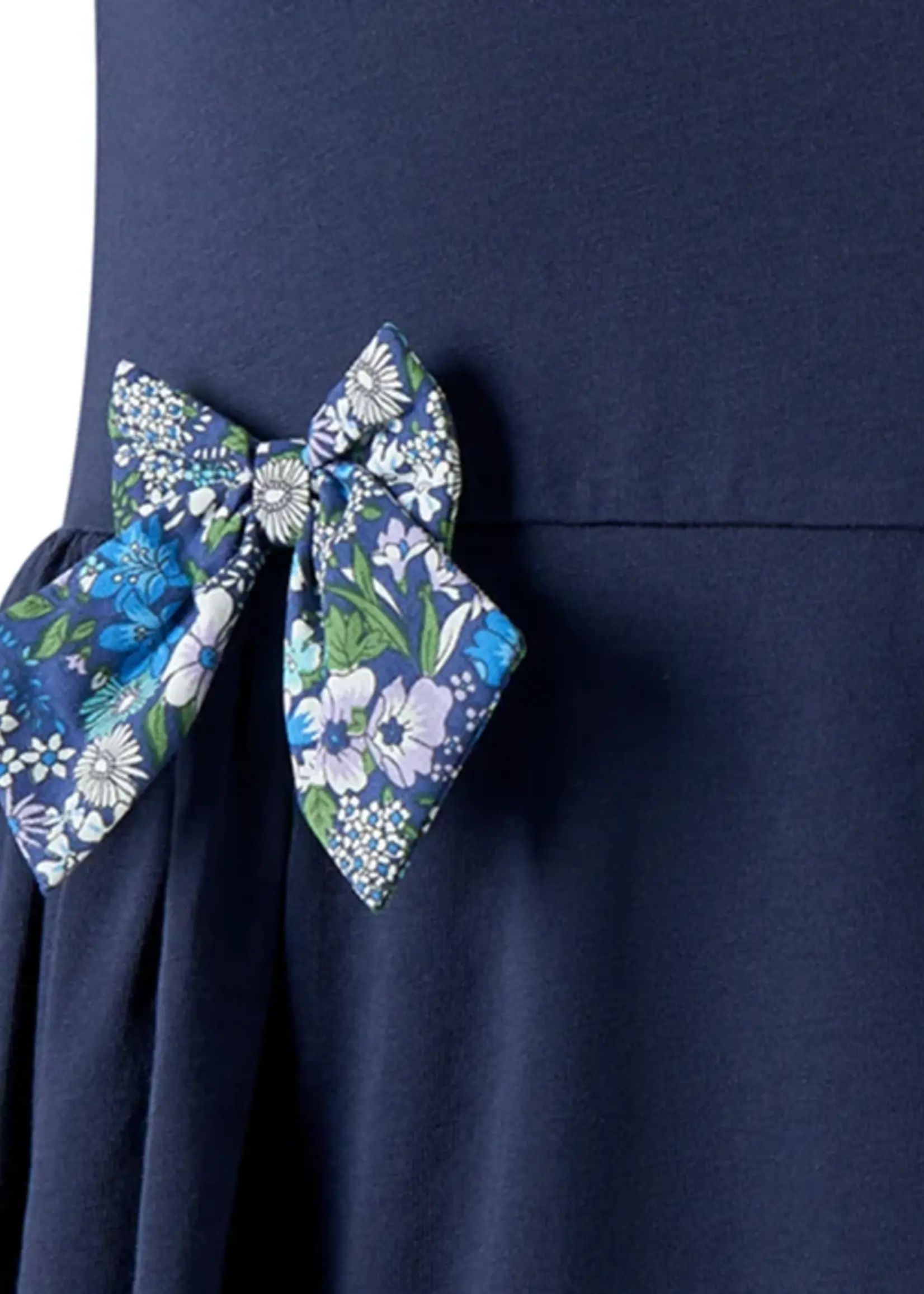 Rachel Riley Dahlia Jersey Bow Dress