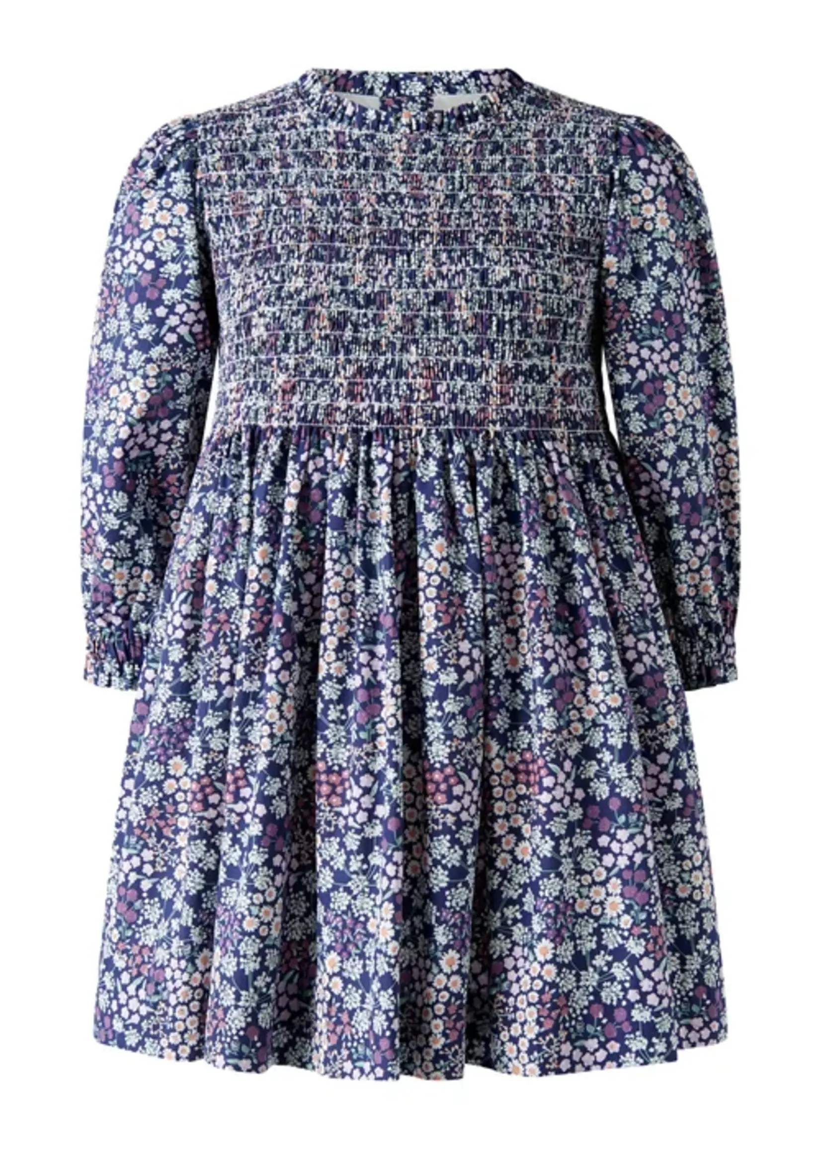 Rachel Riley Wild Floral Ruched Dress