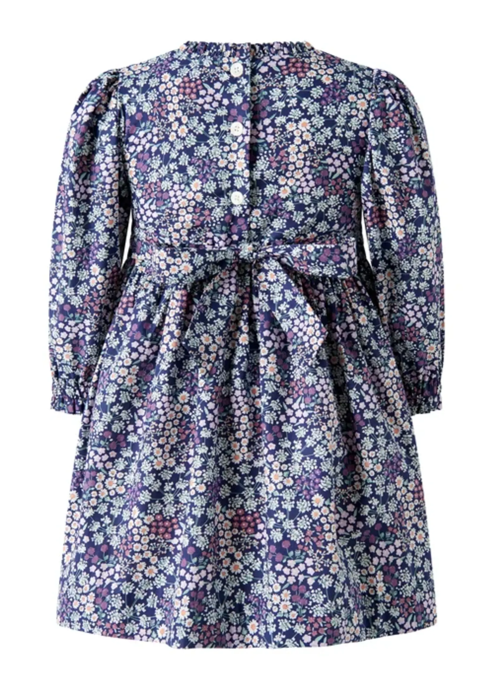 Rachel Riley Wild Floral Ruched Dress