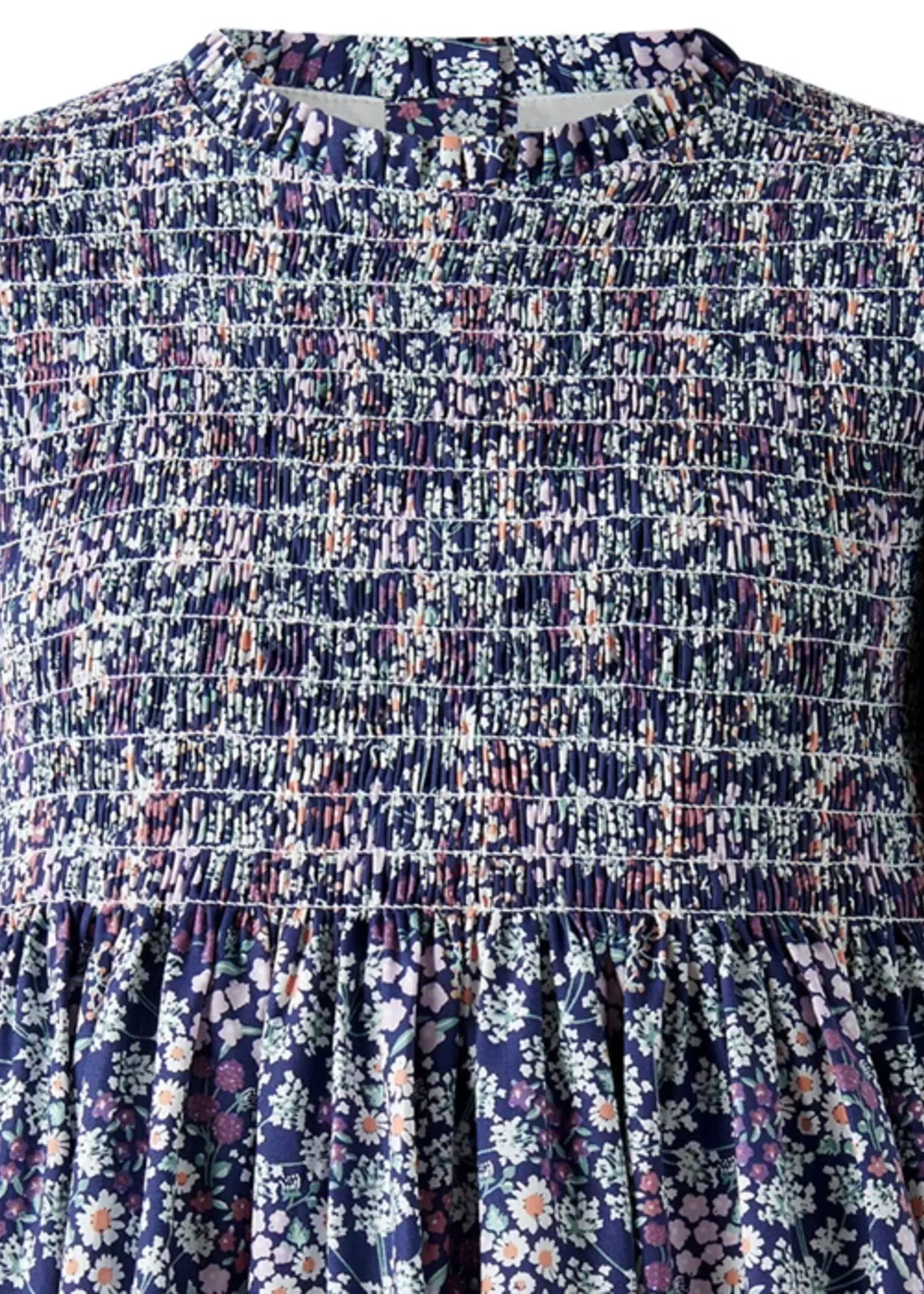 Rachel Riley Wild Floral Ruched Dress