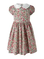 Rachel Riley Botanical Frill Front Dress