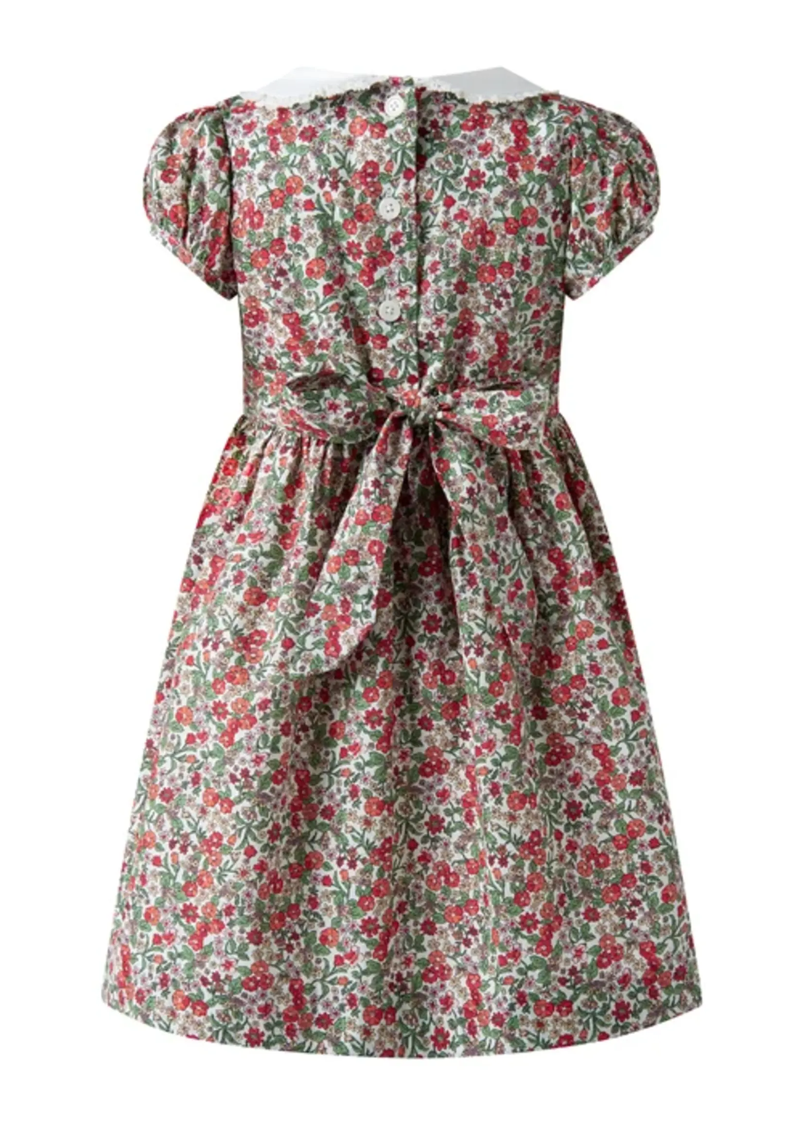 Rachel Riley Botanical Frill Front Dress