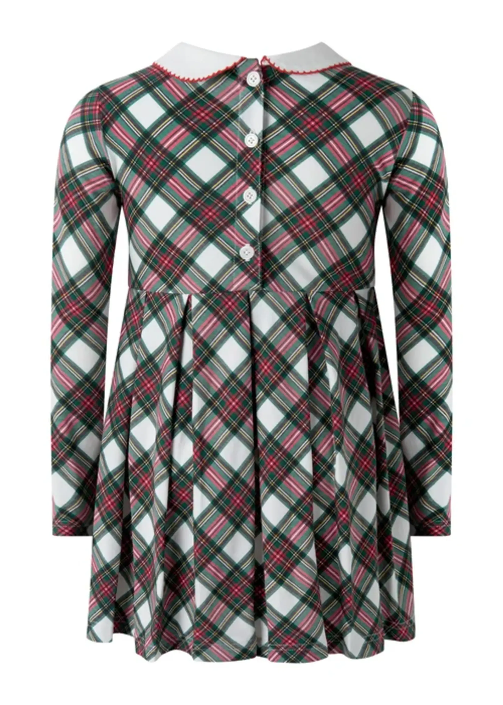 Rachel Riley Tartan Jersey Dress