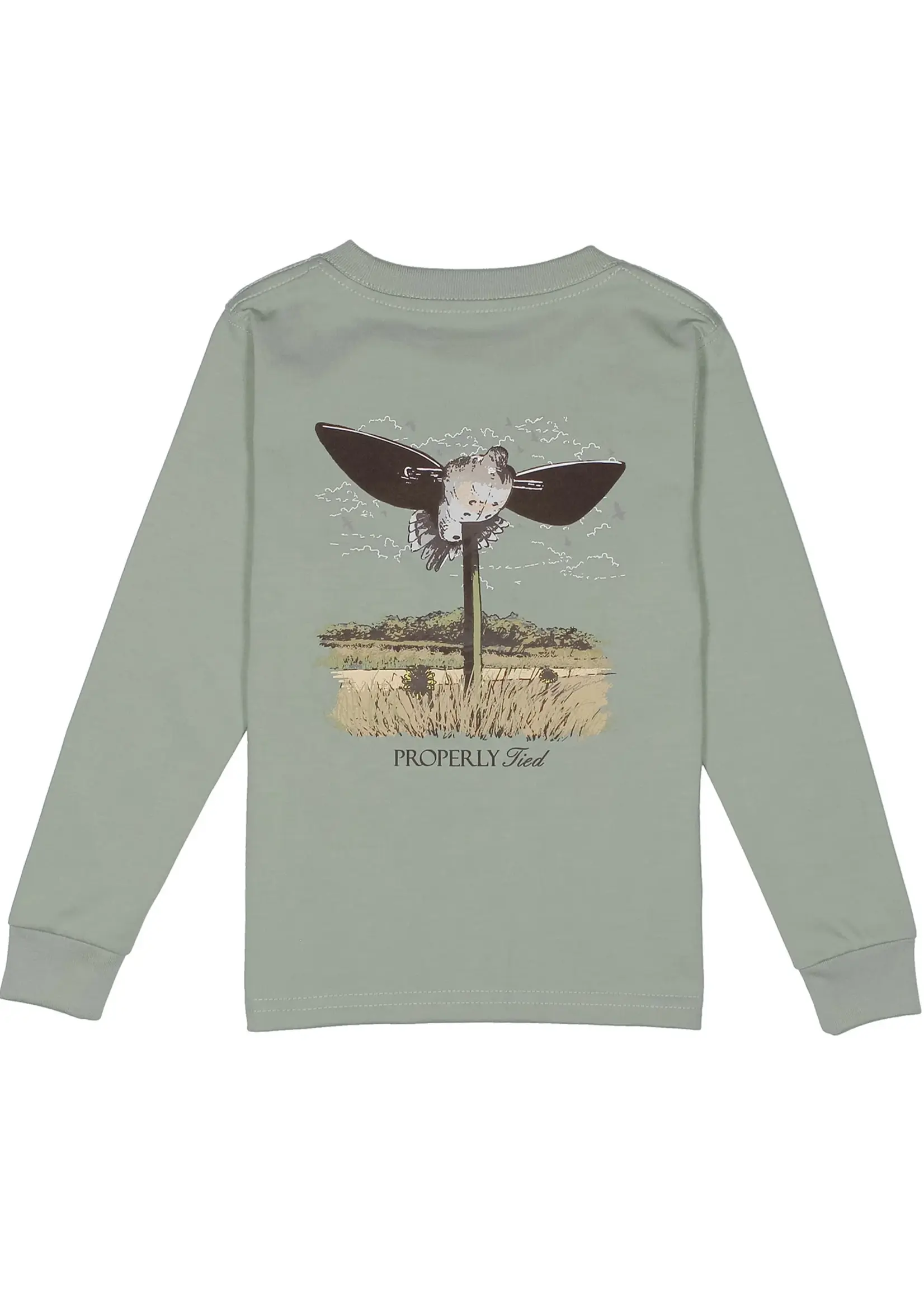 Properly Tied Boys Dove Decoy LS