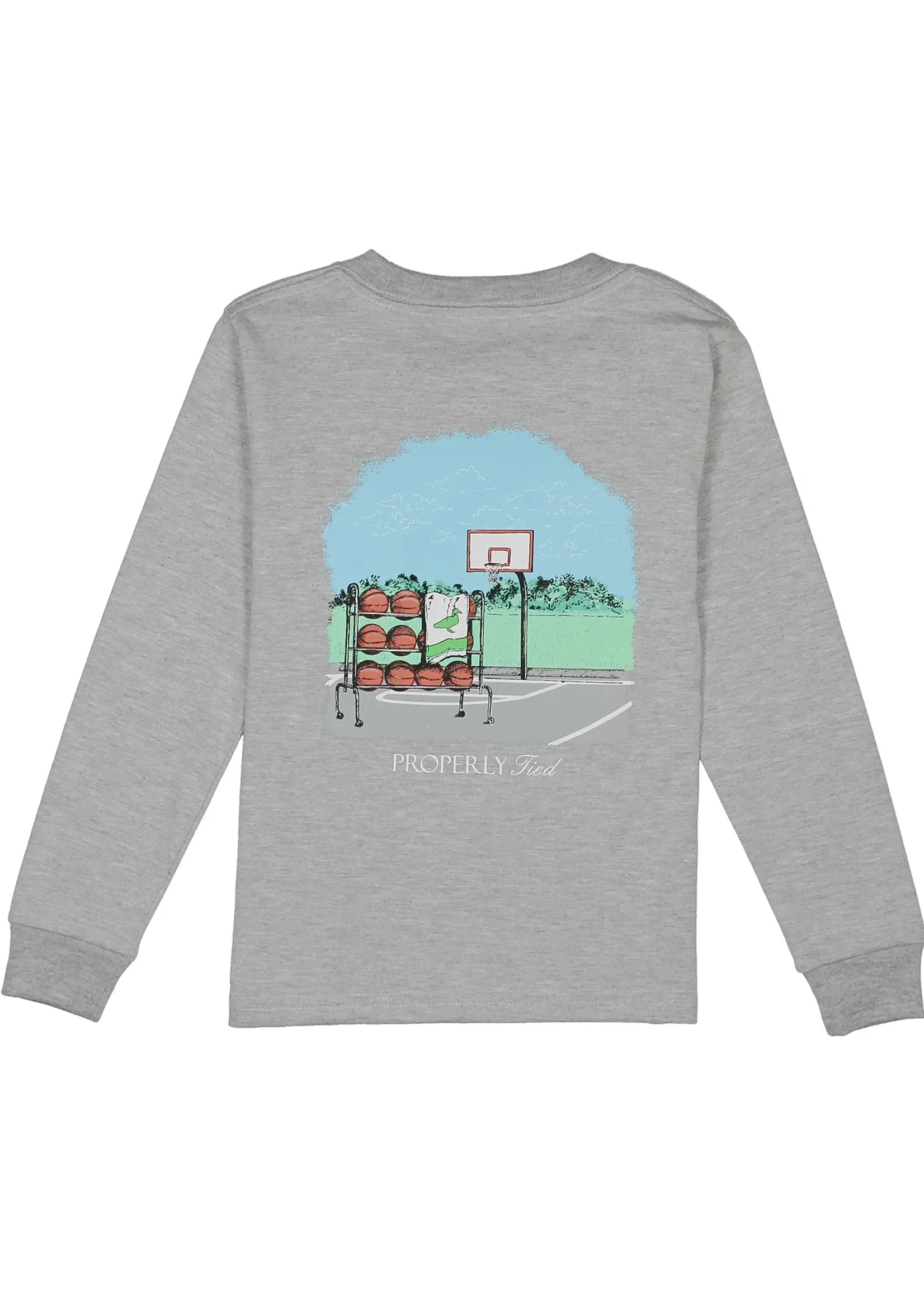 Properly Tied Boys Basketball LS