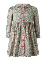 Rachel Riley Button-Front Dress