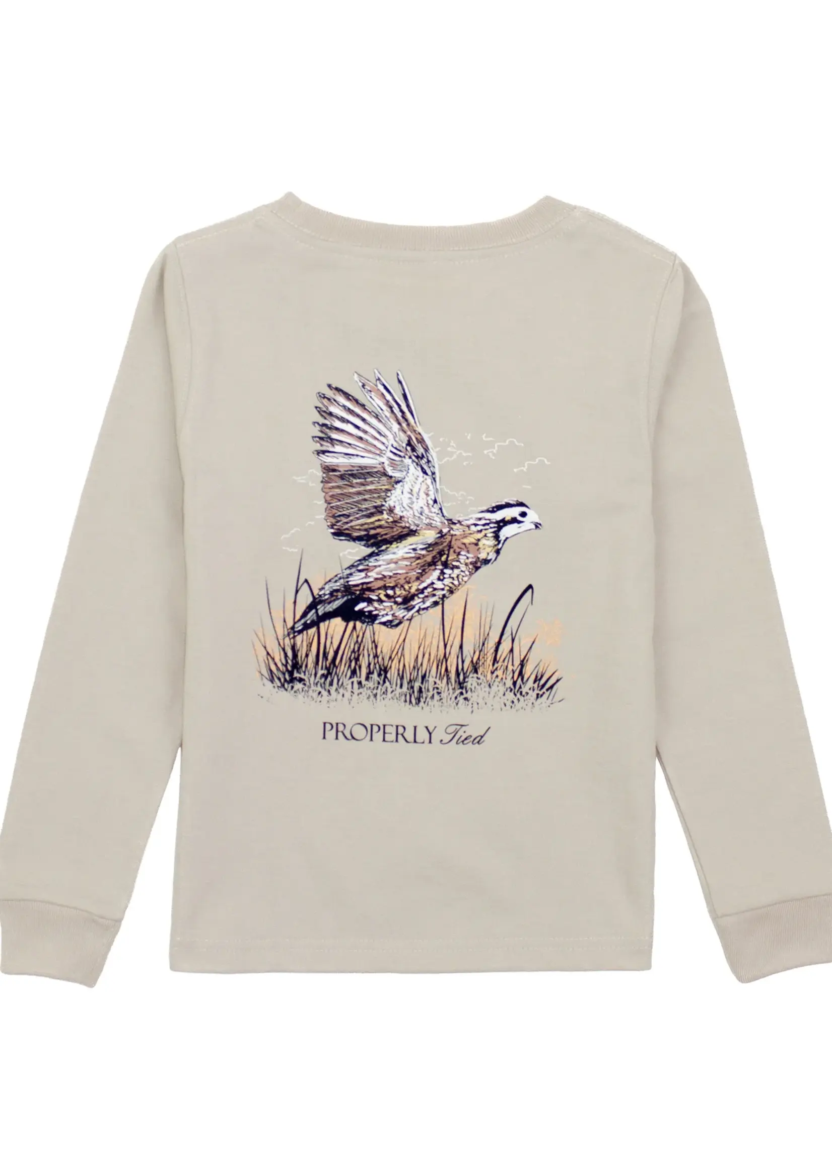 Properly Tied Boys Quail LS