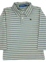 Bailey Boys L/S Striped PERFORMANCE POLO