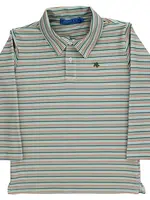 Bailey Boys L/S Striped PERFORMANCE POLO
