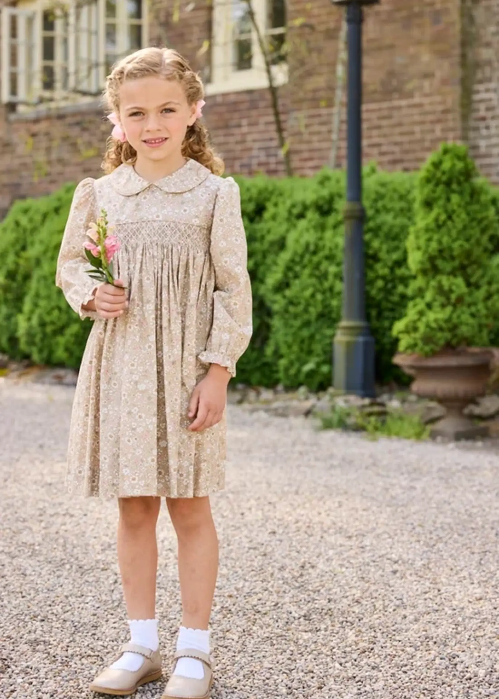 Little English Smocked Charlotte Dress