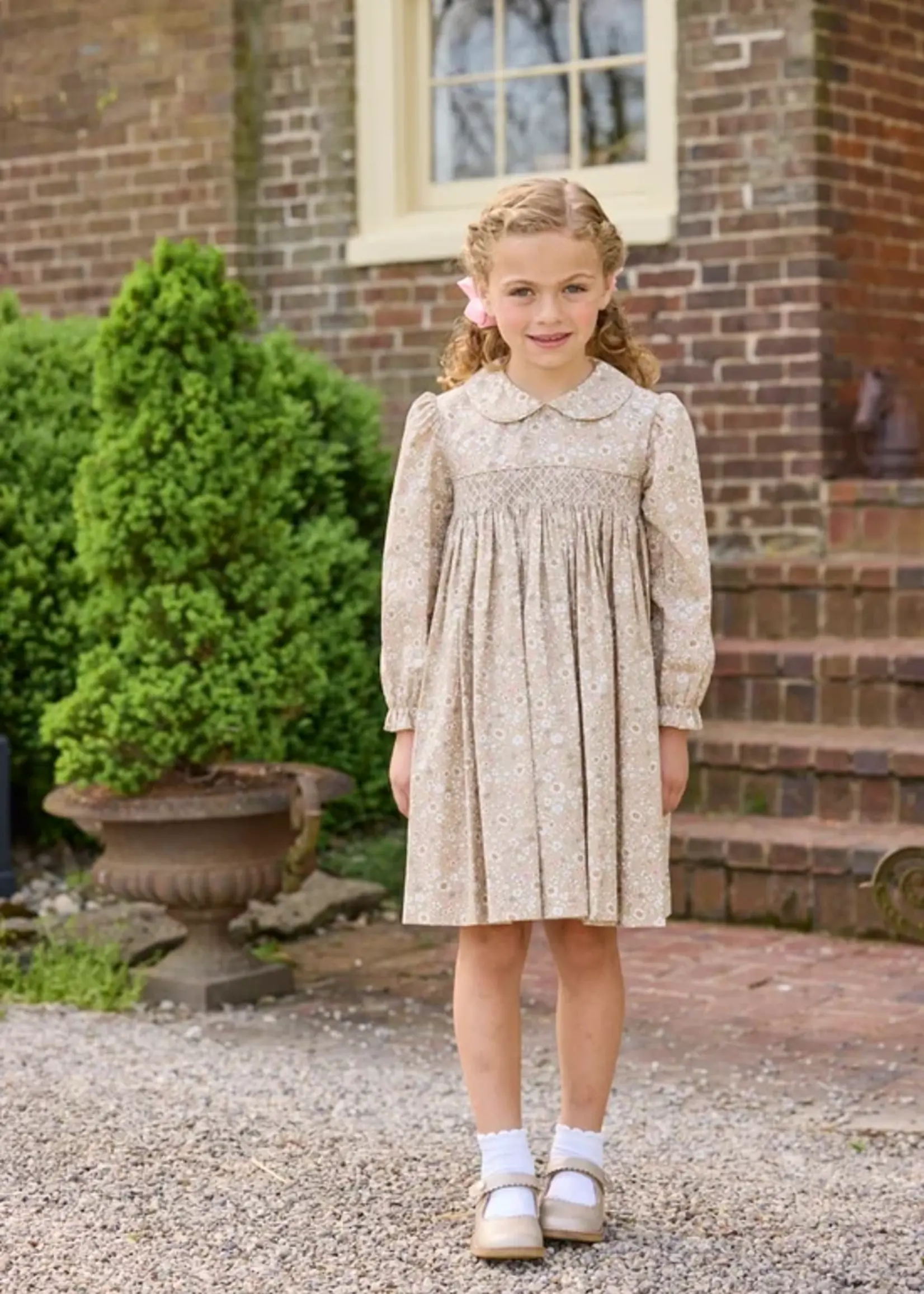 Little English Smocked Charlotte Dress