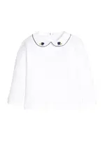 Little English Long Sleeve Pinpoint Shirt
