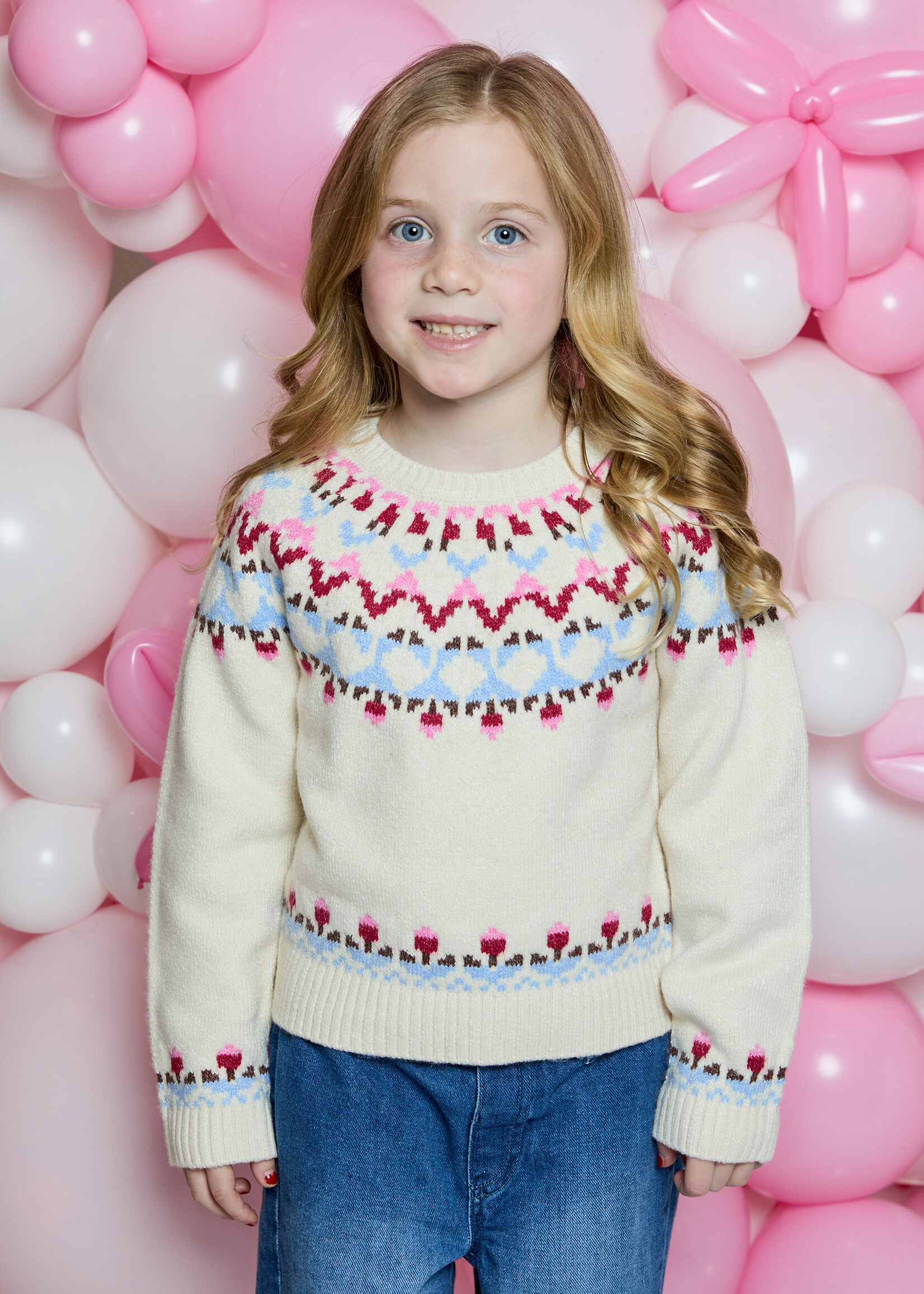 Design History fair isle sweater