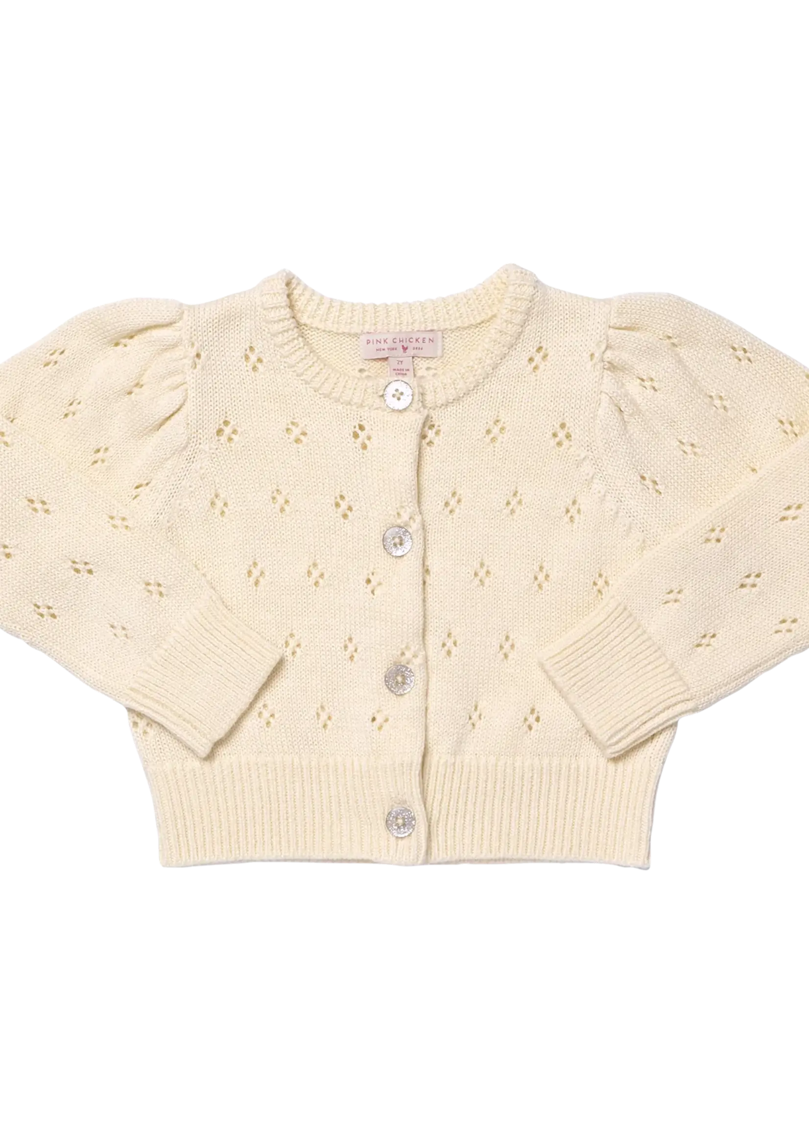 Pink Chicken Baby Girls Connie Sweater