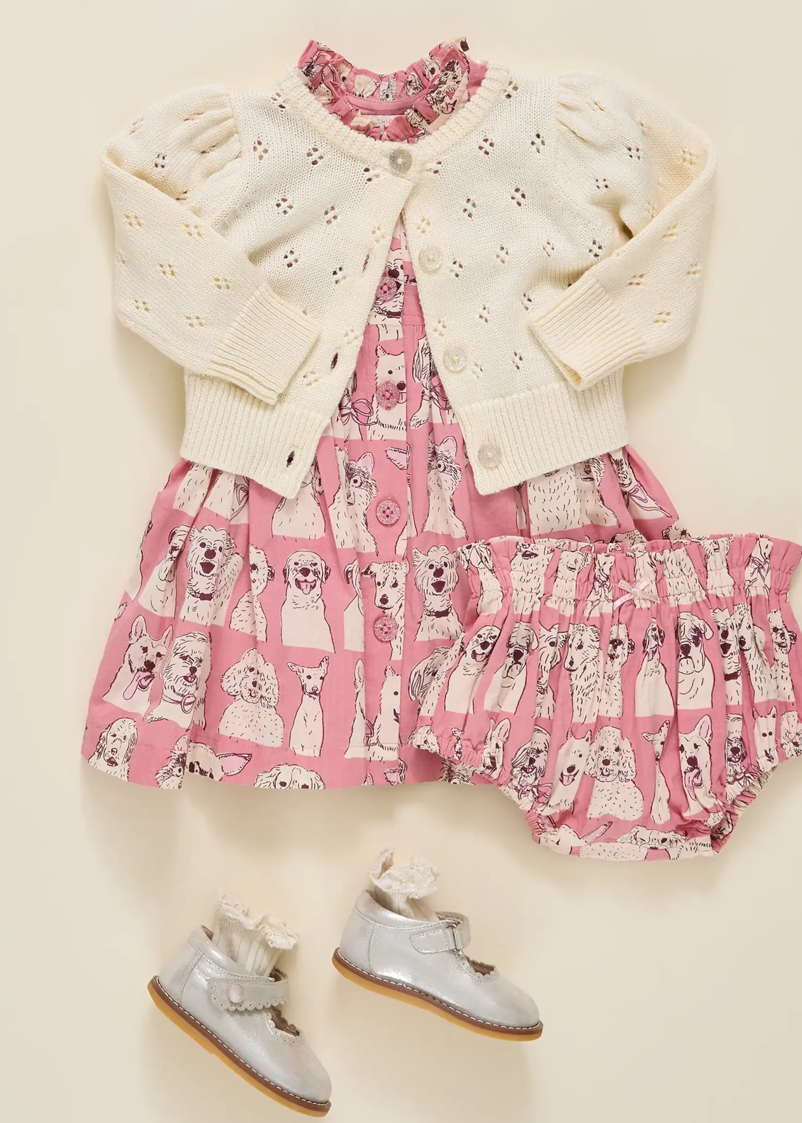 Pink Chicken Baby Girls Connie Sweater