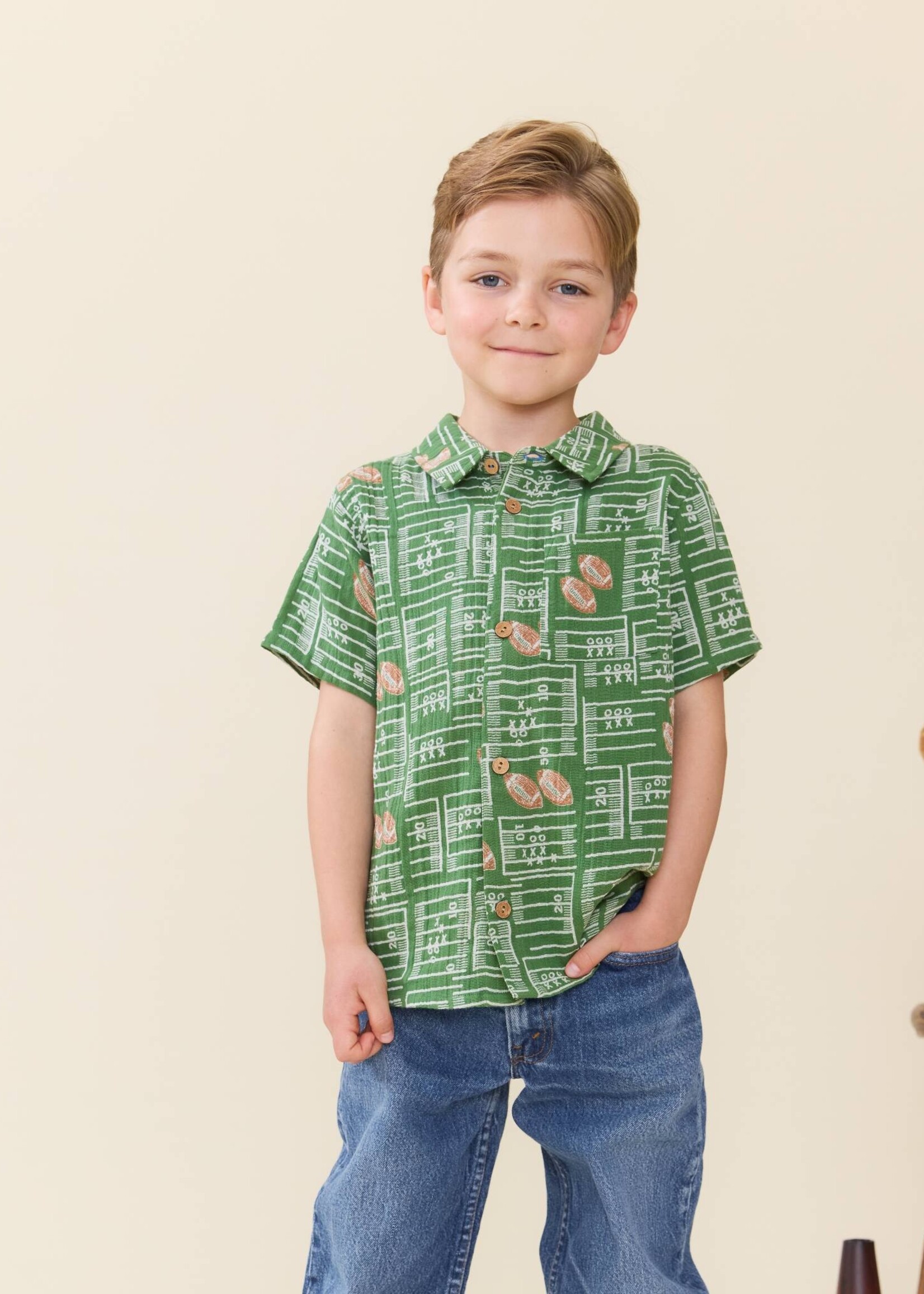 Pink Chicken Boys Jack Shirt