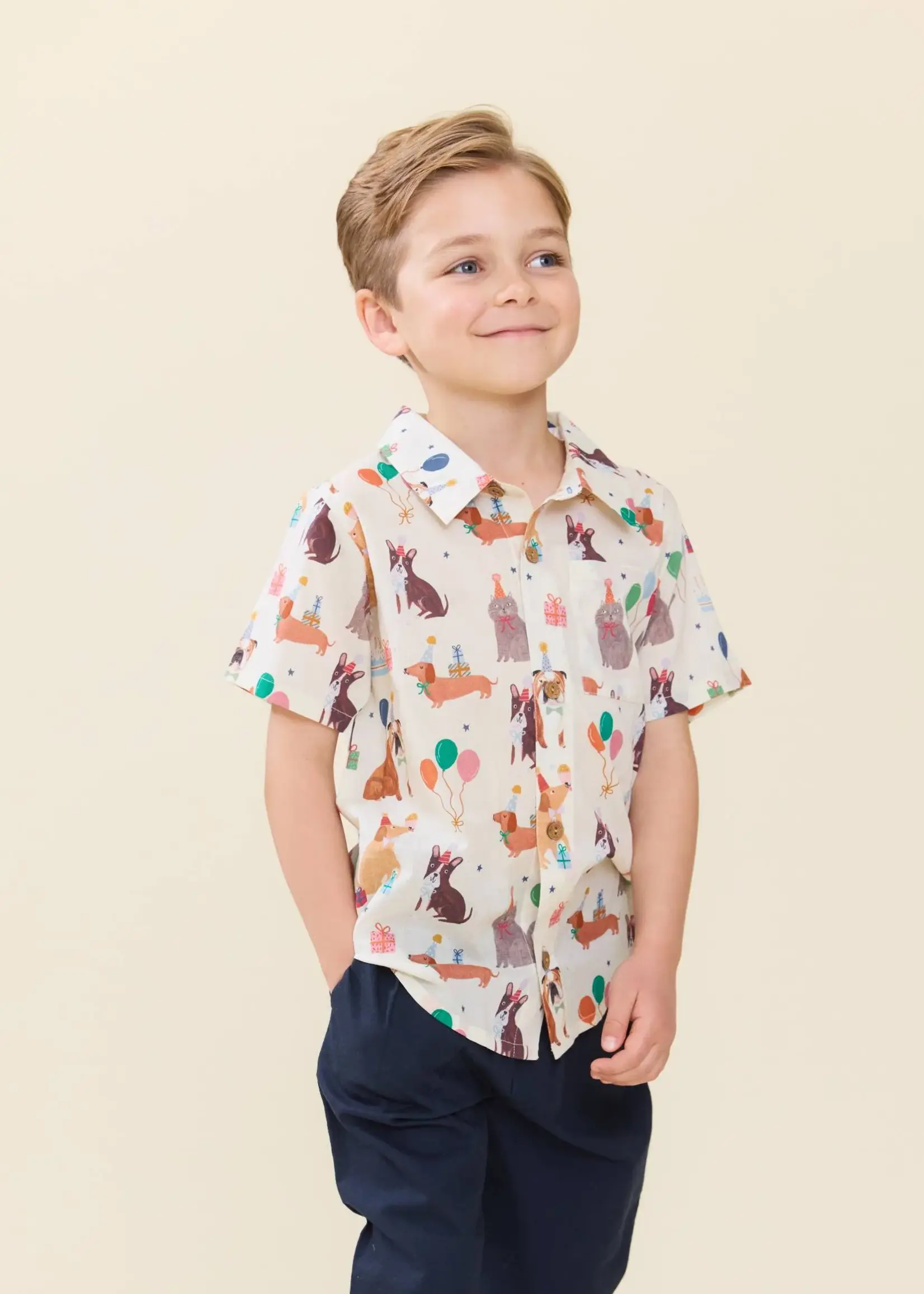 Pink Chicken Boys Jack Shirt