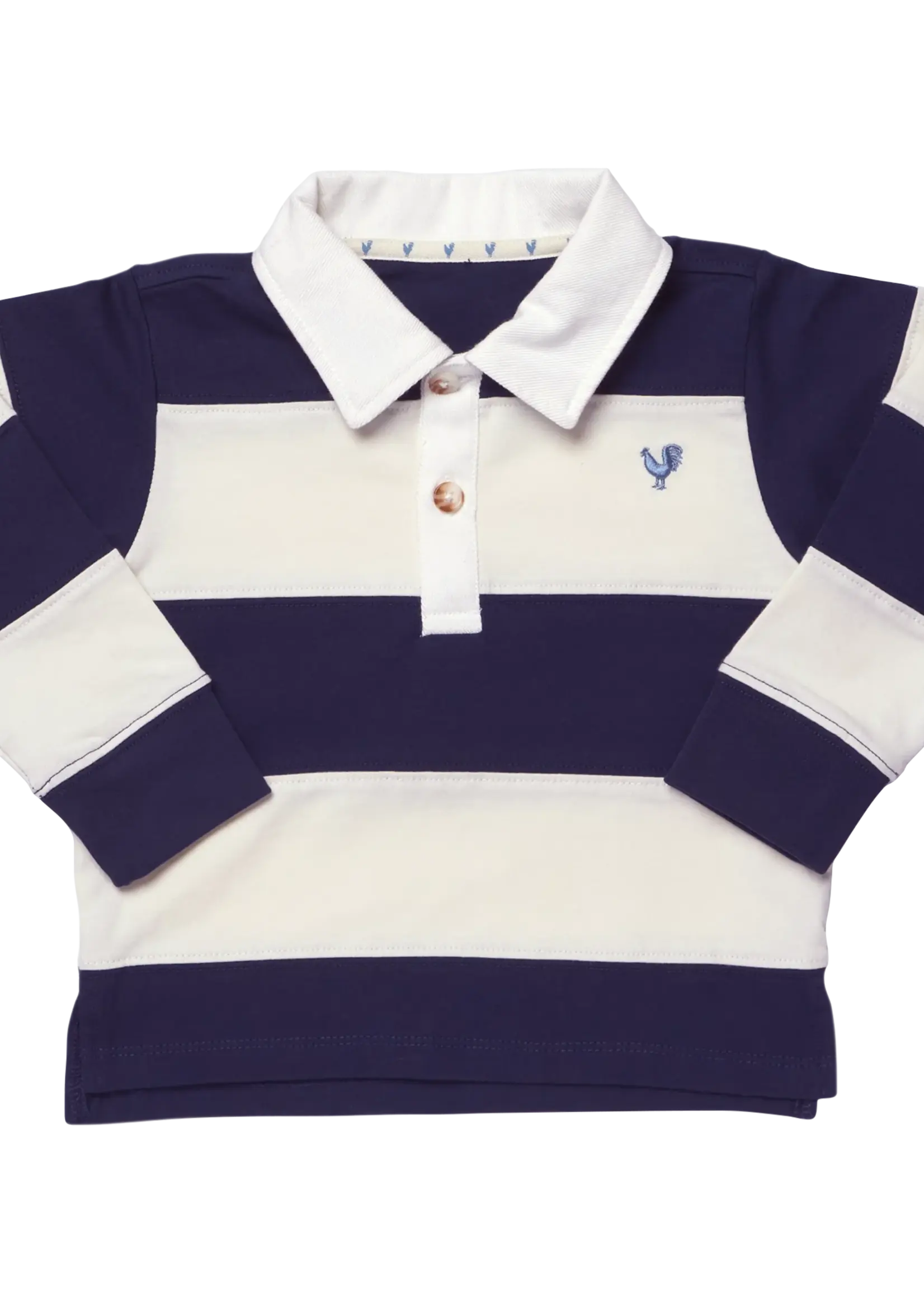 Pink Chicken Boys Albert Rugby Shirt