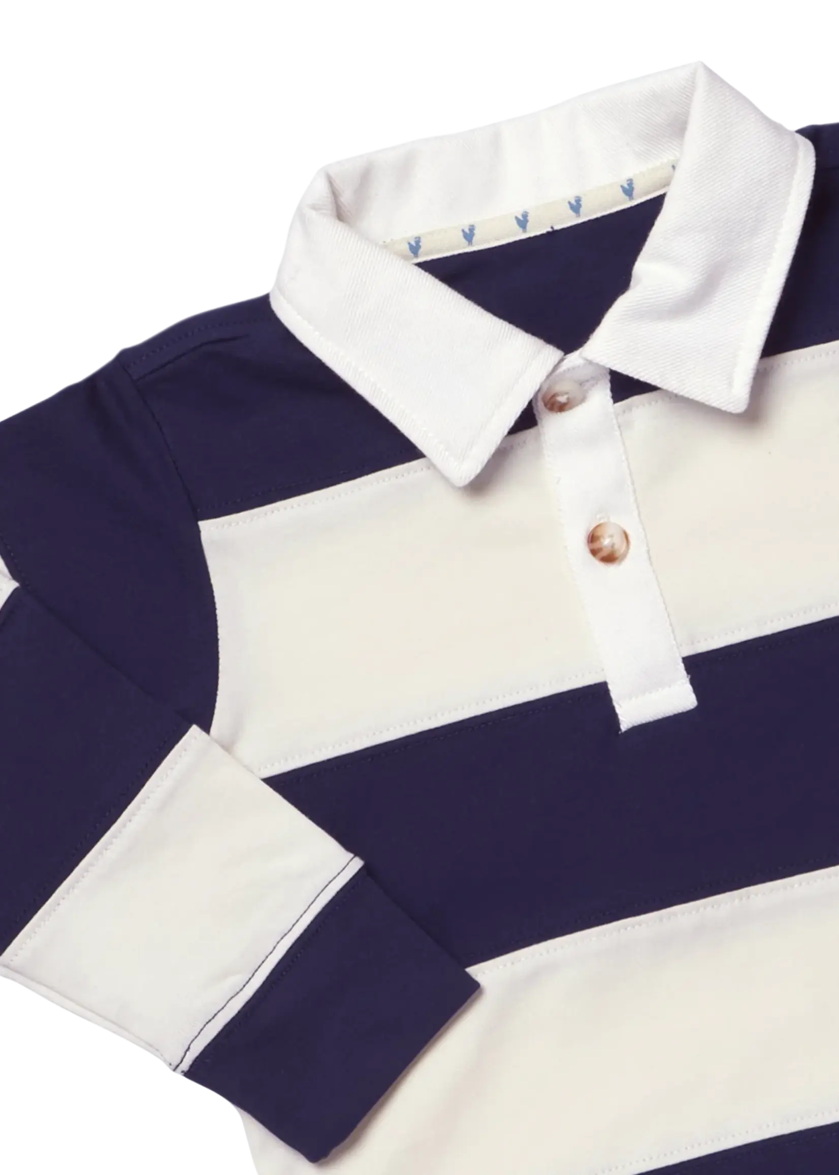 Pink Chicken Boys Albert Rugby Shirt