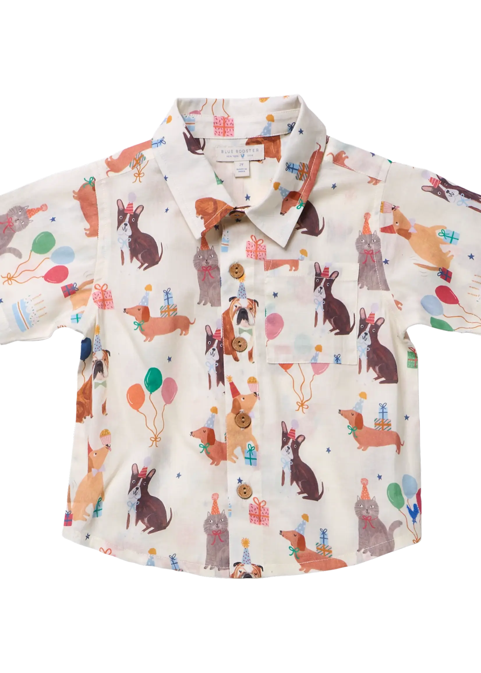 Pink Chicken Baby Boys Jack Shirt