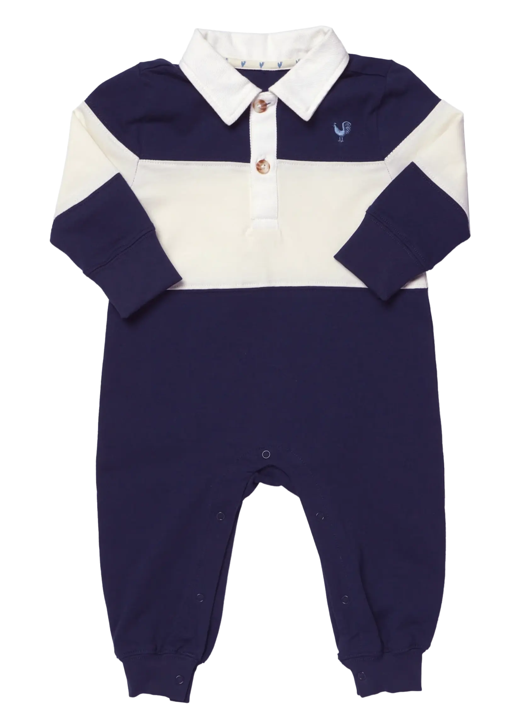 Pink Chicken Baby Boys Albert Rugby Jumper