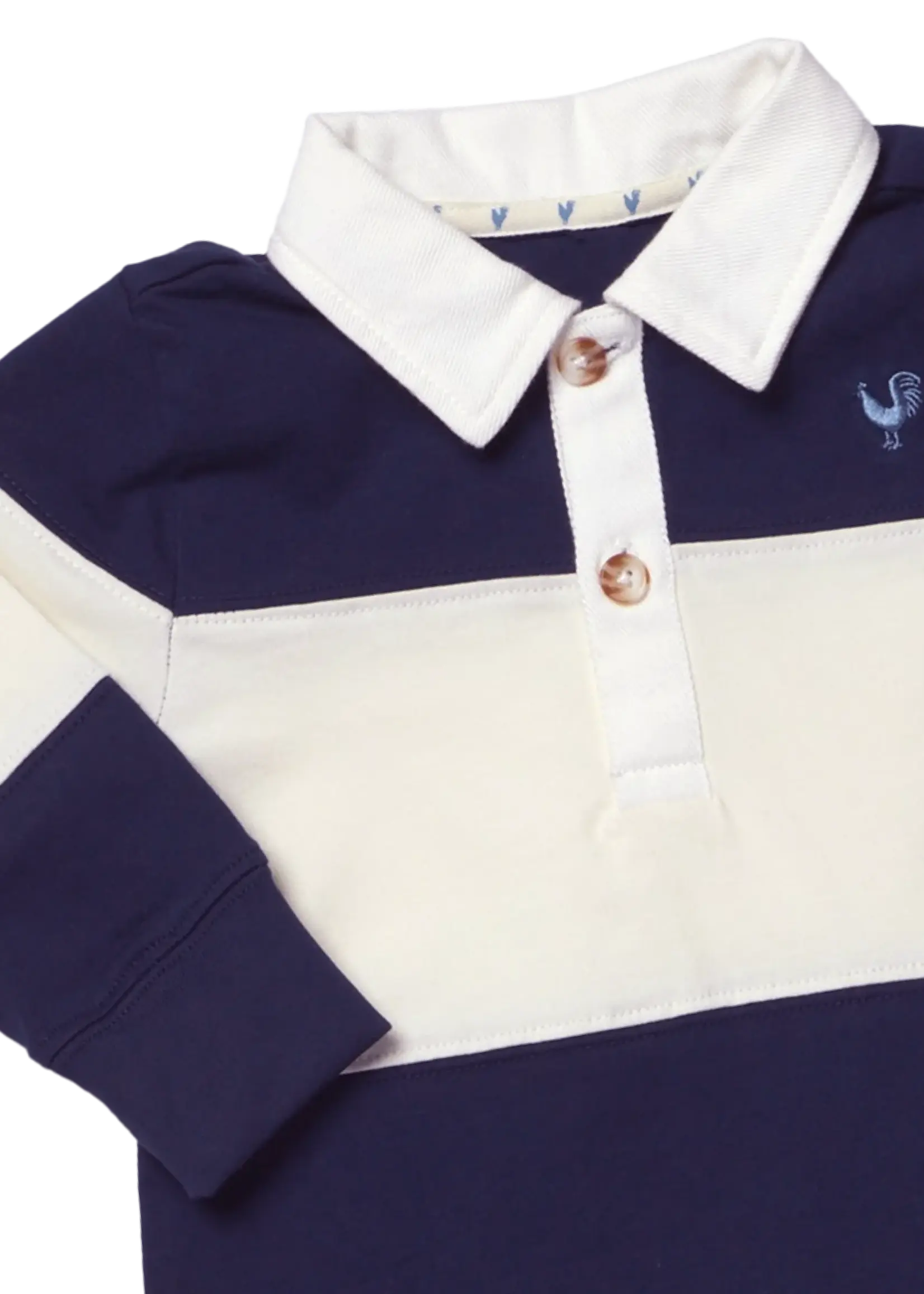 Pink Chicken Baby Boys Albert Rugby Jumper