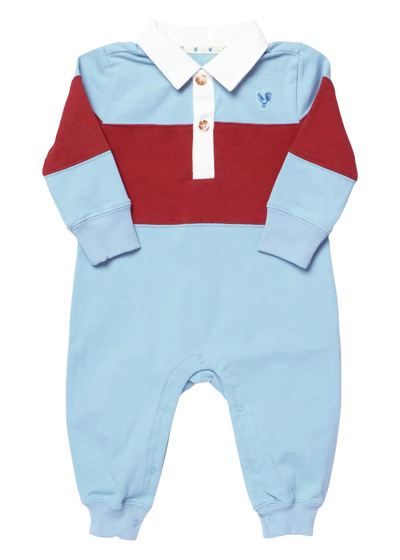 Pink Chicken Baby Boys Albert Rugby Jumper