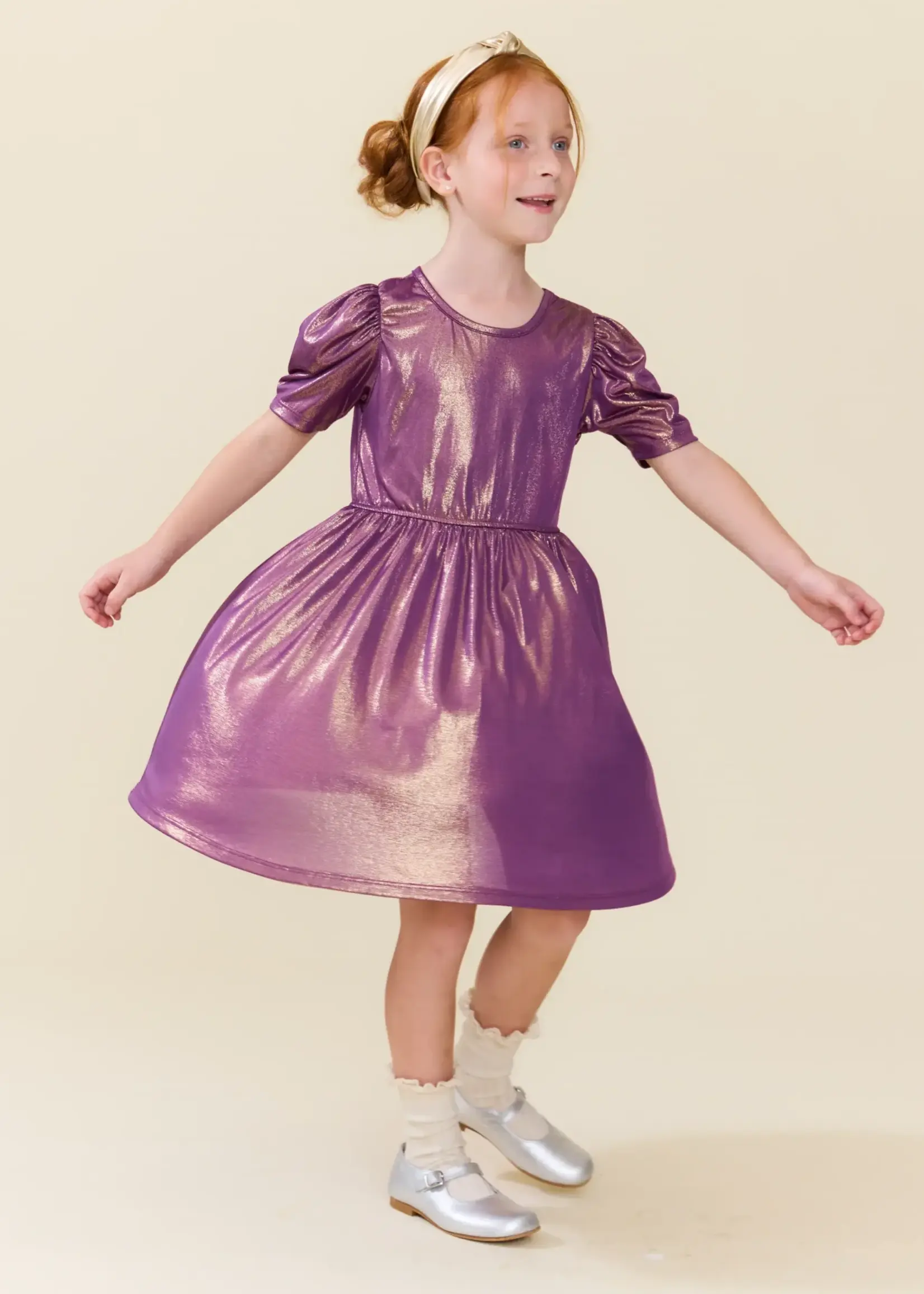 Pink Chicken Girls Lame Laurie Dress