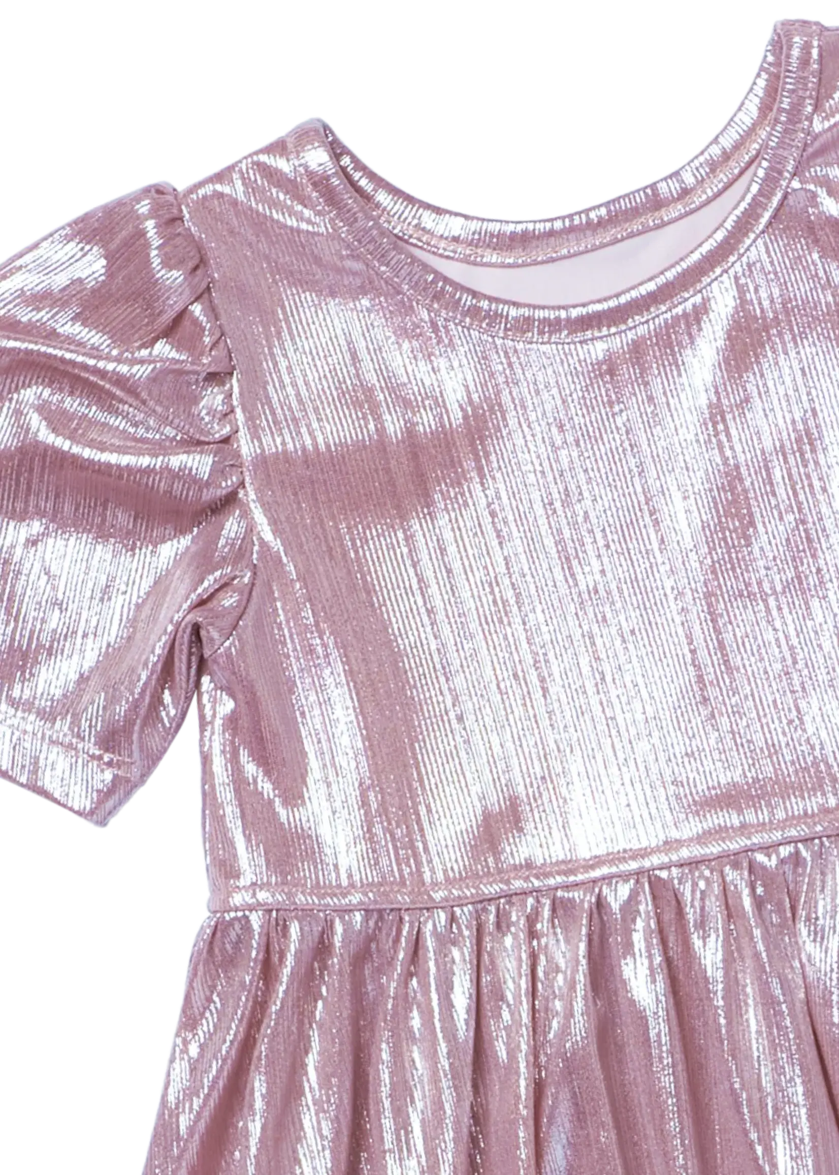 Pink Chicken Girls Lame Laurie Dress