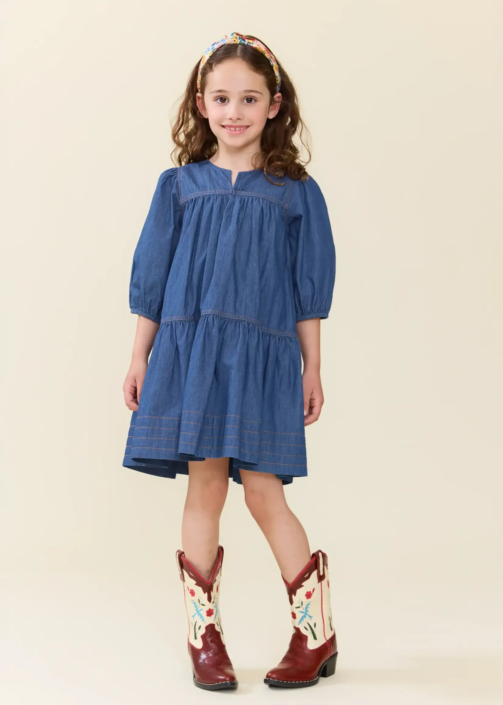 Pink Chicken Girls Sawyer Dress