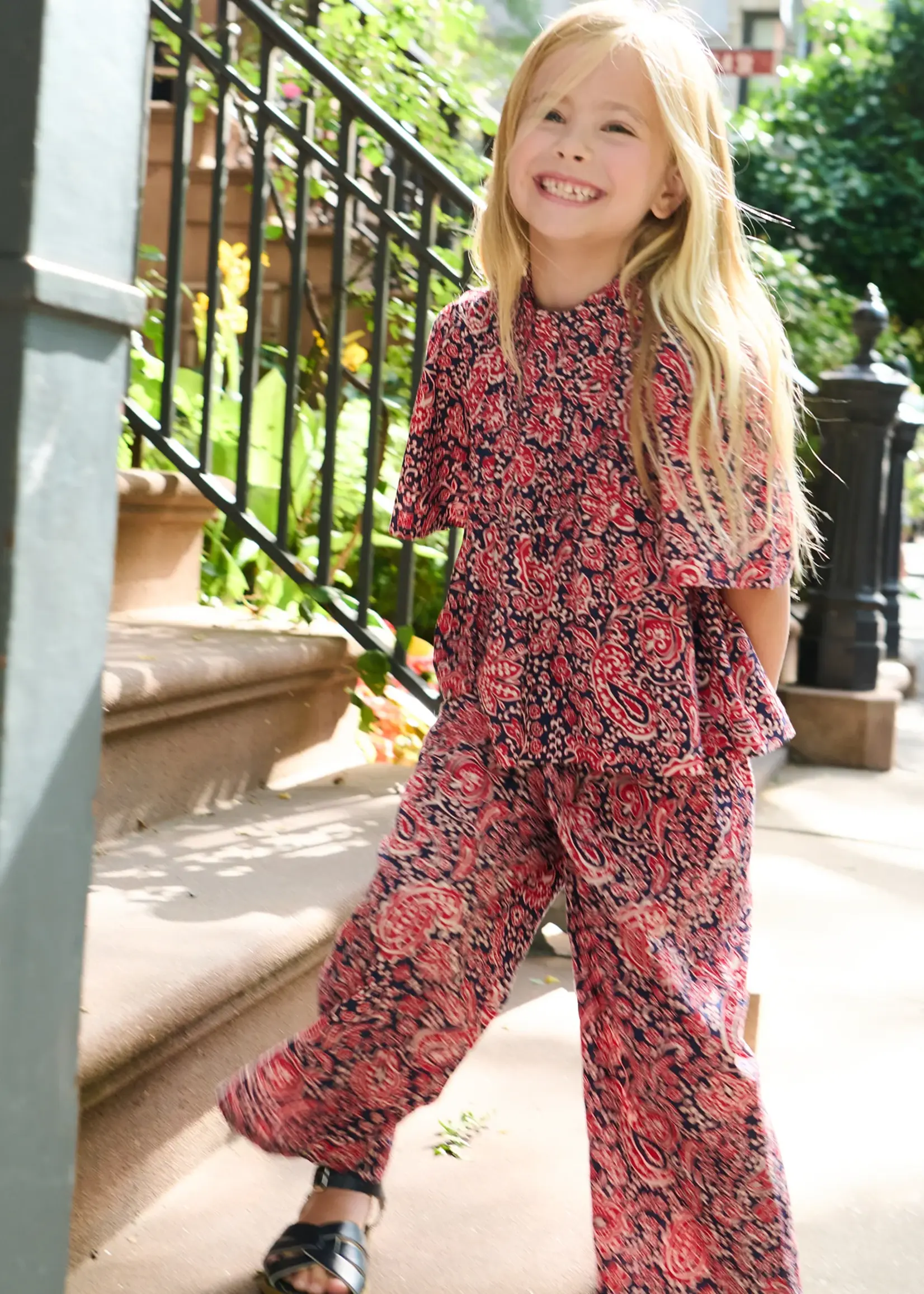 Pink Chicken Girls Jaipur Top