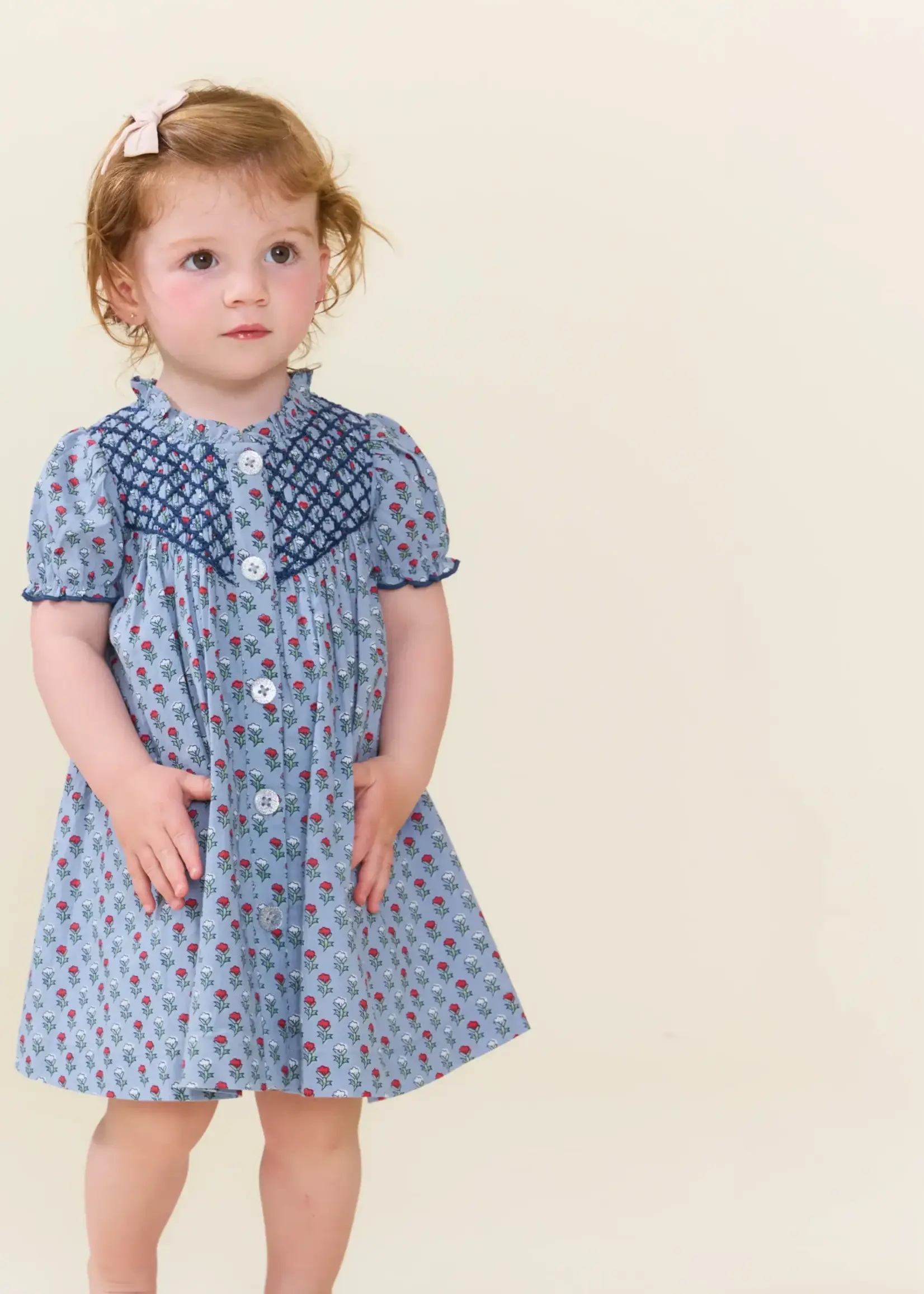 Pink Chicken Baby Girls Lucia Dress Set