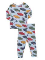 Pink Chicken kids bamboo pj set