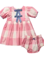 Pink Chicken Baby Girls Hermione Dress Set