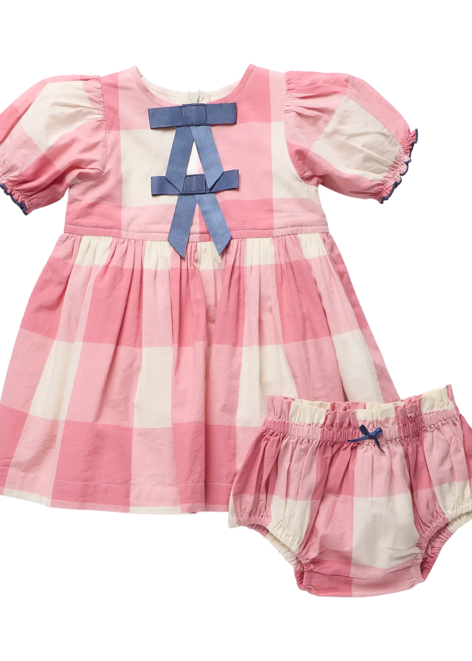 Pink Chicken Baby Girls Hermione Dress Set