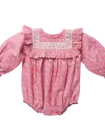 Pink Chicken Baby Girls Quinn Bubble