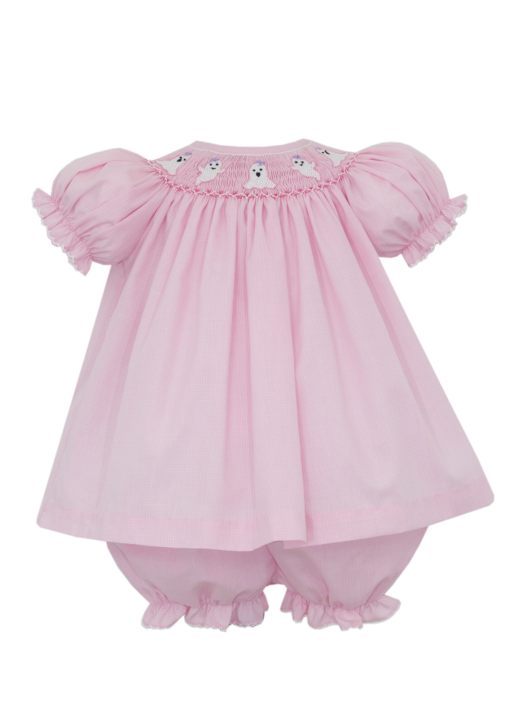Petit Bebe GHOST Girl bishop bloomer set