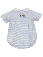 Petit Bebe Football Boy Knit Bubble