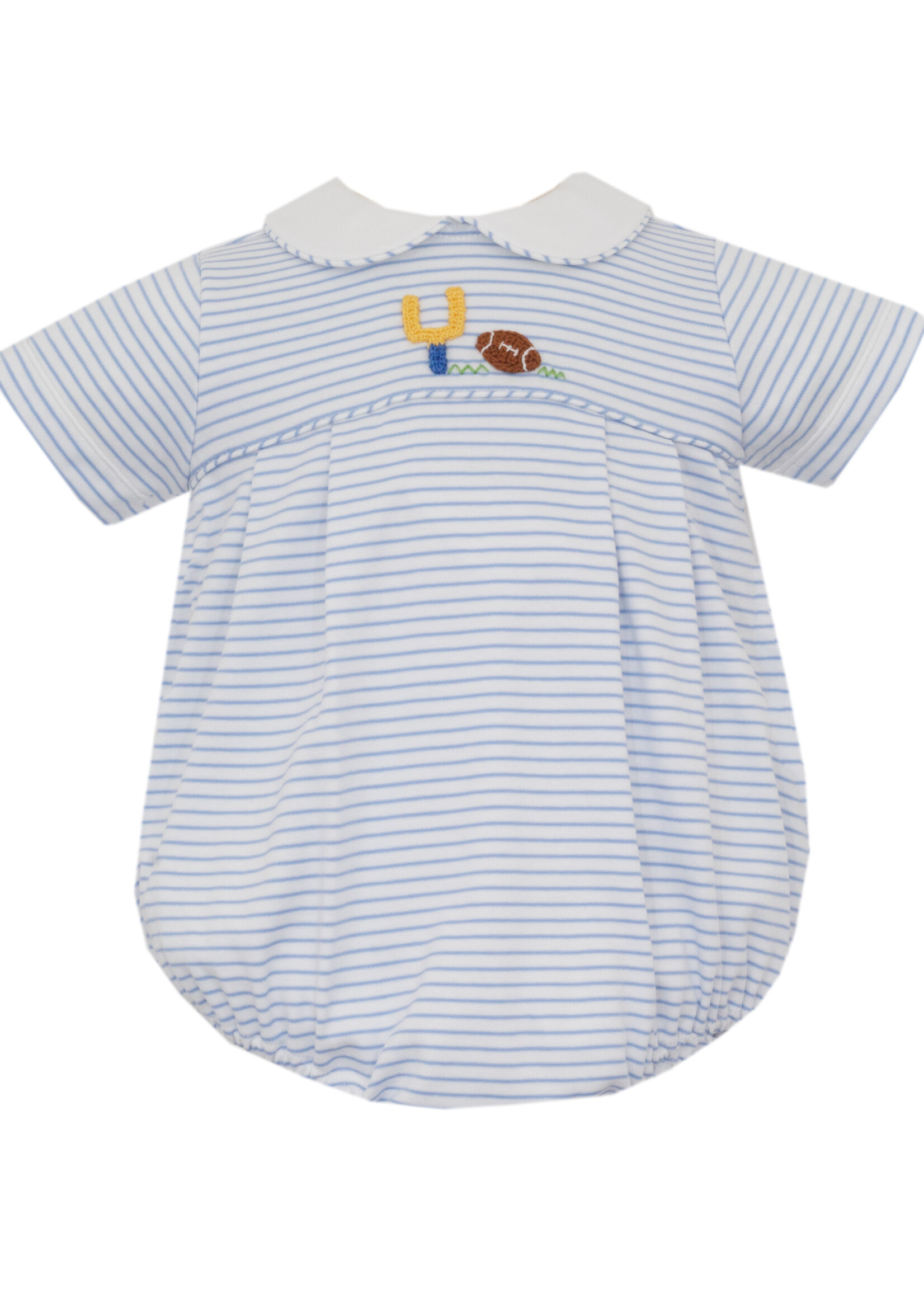 Petit Bebe Football Boy Knit Bubble
