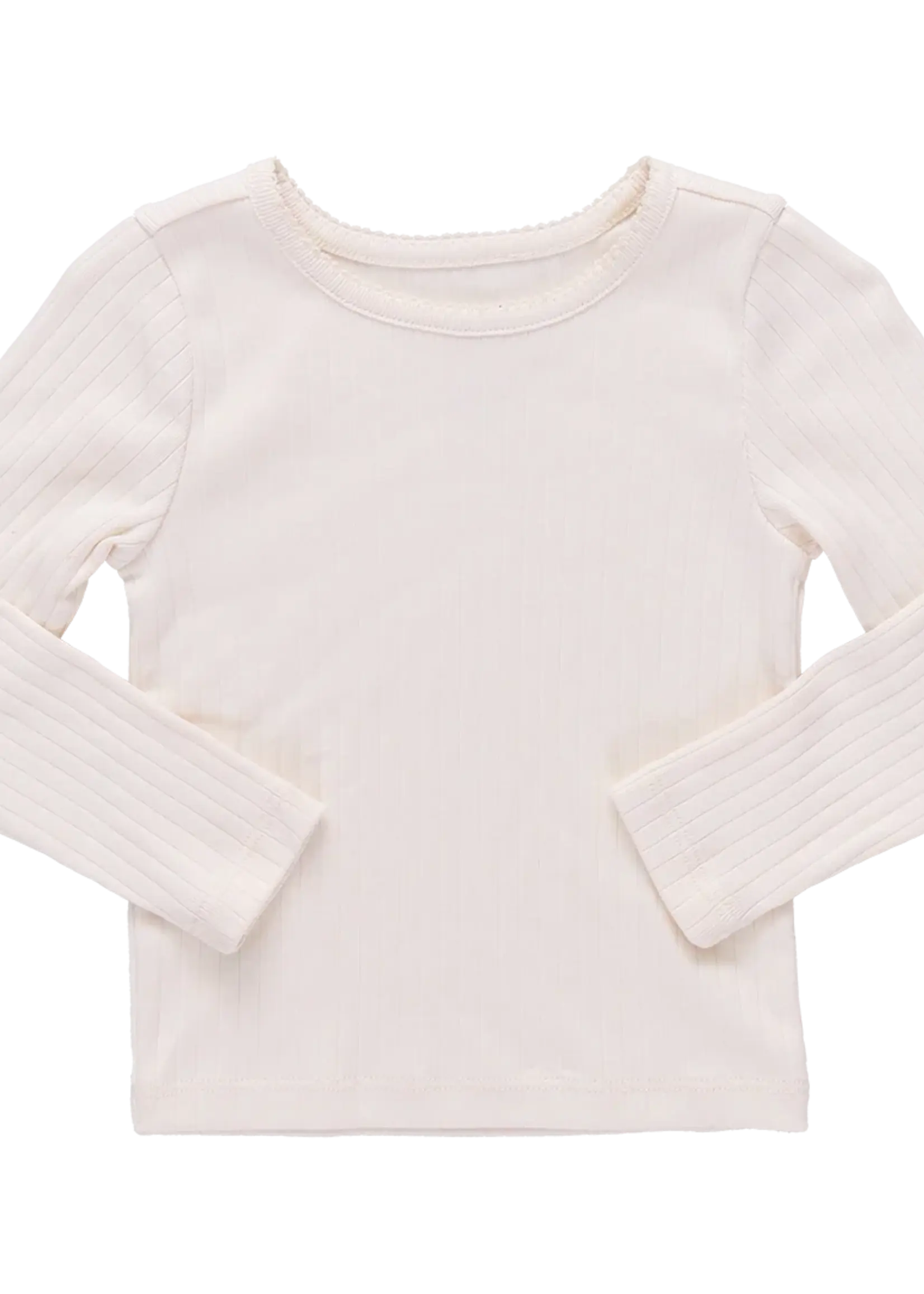 Pink Chicken seesaw long sleeve rib t-shirt