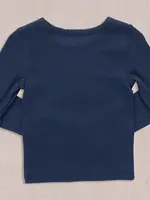 Pink Chicken seesaw long sleeve rib t-shirt